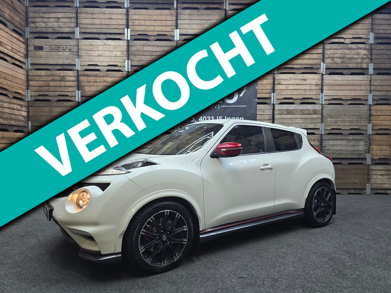 Nissan Juke - 1.6 DIG-T Nismo RS Recaro Camera Clima Navi Uitlaatklep 18"LM - AutoWereld.nl