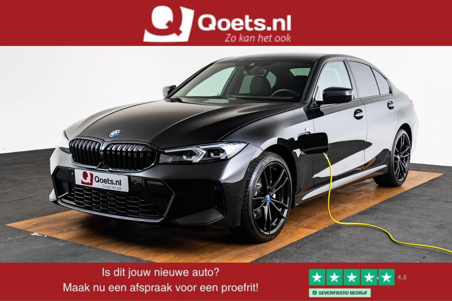 BMW 3-serie - 330e M Sport - Ambiance verlichting - Parking Assistant - Getinte Ruiten - Elektrisch verw - AutoWereld.nl
