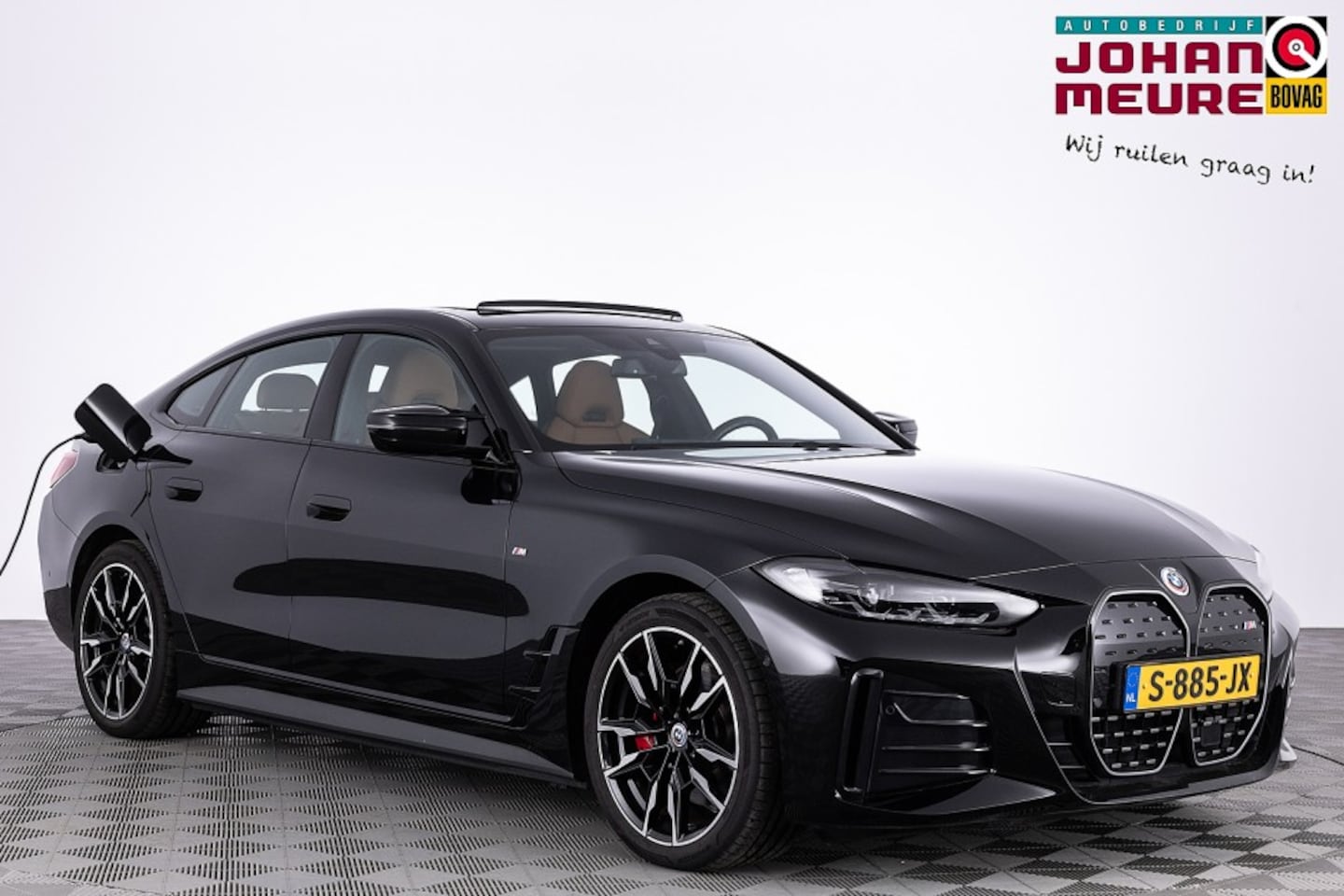 BMW i4 - M50 High Executive 84 kWh | SCHUIFDAK | LEDER ✅ 1e Eigenaar - AutoWereld.nl