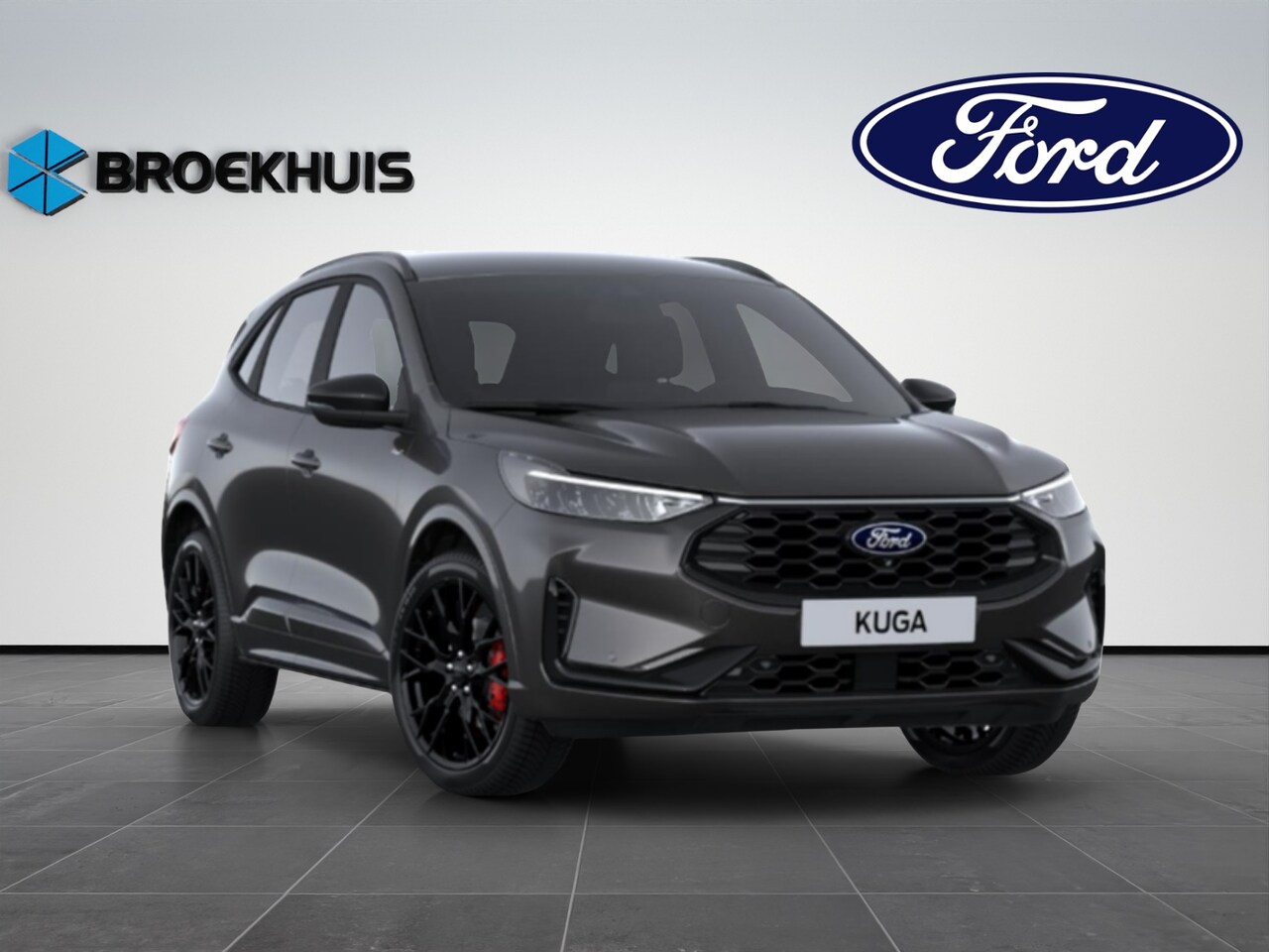 Ford Kuga - 2.5 PHEV ST-Line X 243pk | Black- & Winter Pack | Pano | Elekt. Trekhaak | Matrix Led | - AutoWereld.nl