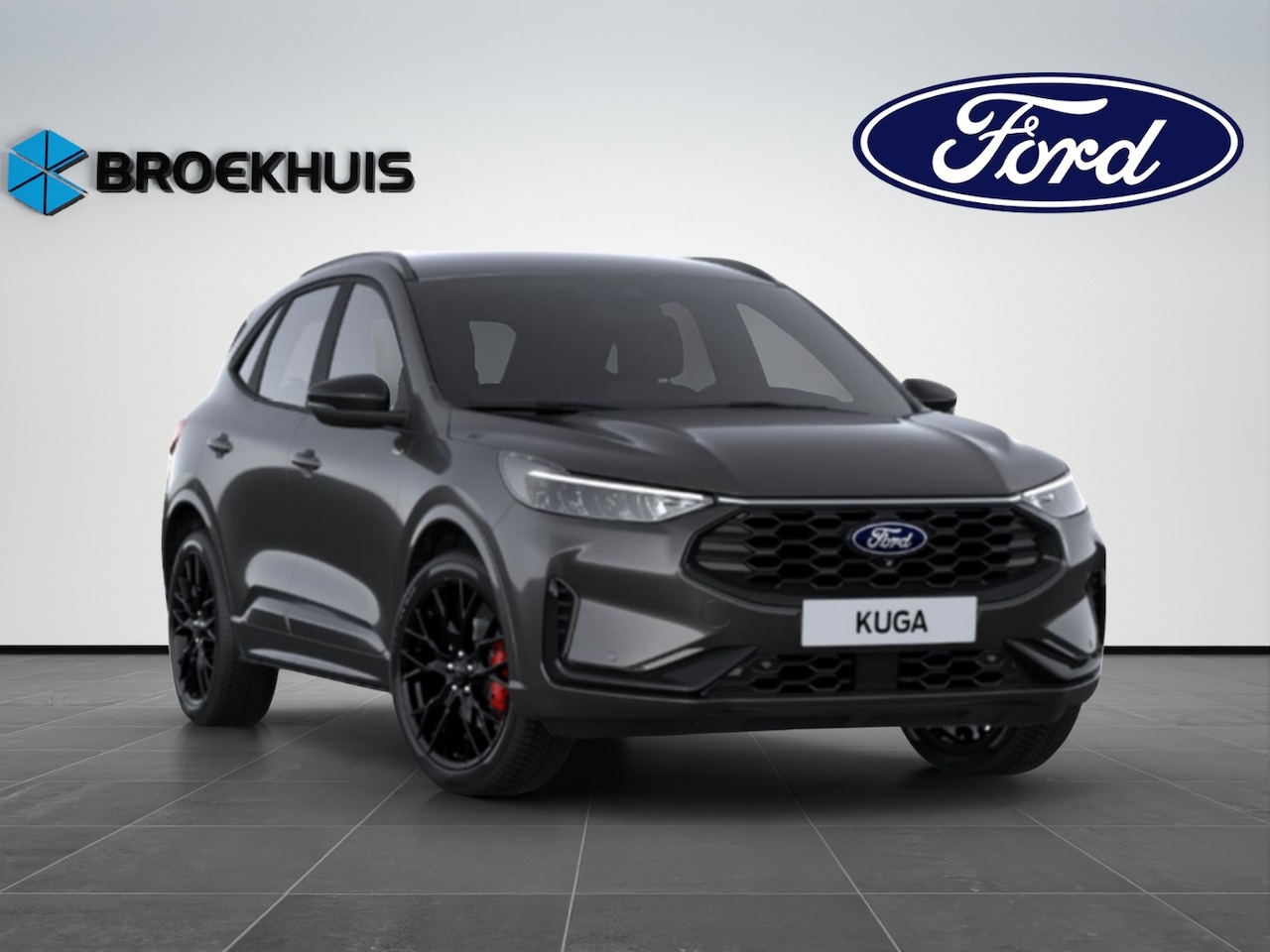 Ford Kuga - 2.5 PHEV ST-Line X 243pk | Black Pack | Panorama Dak | Elekt. Trekhaak | Adaptief Matrix L - AutoWereld.nl