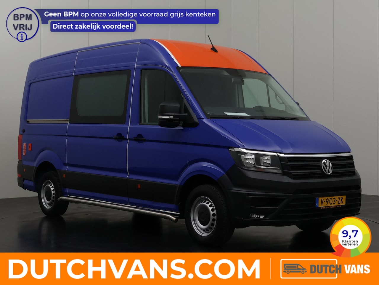 Volkswagen Crafter - 2.0TDI L3H3 Laadklep | Laadlift | Multimedia | Camera | Airco | Cruise - AutoWereld.nl