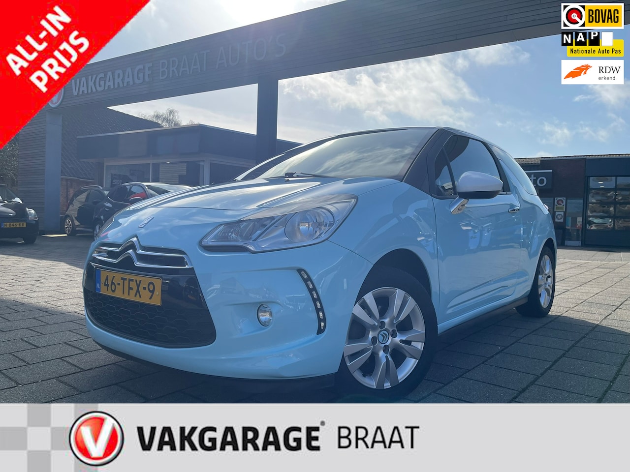 Citroën DS3 - 1.4 l CRUISE l AIRCO l RIJKLAAR! - AutoWereld.nl