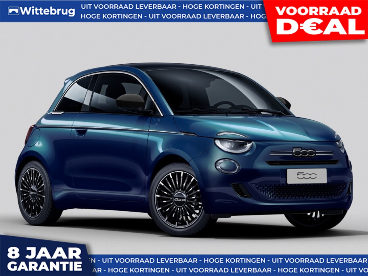 Fiat 500 - 1.0 Hybrid La Prima DIRECT RIJDEN - PANORAMADAK - 8 JAAR GARANTIE - AutoWereld.nl