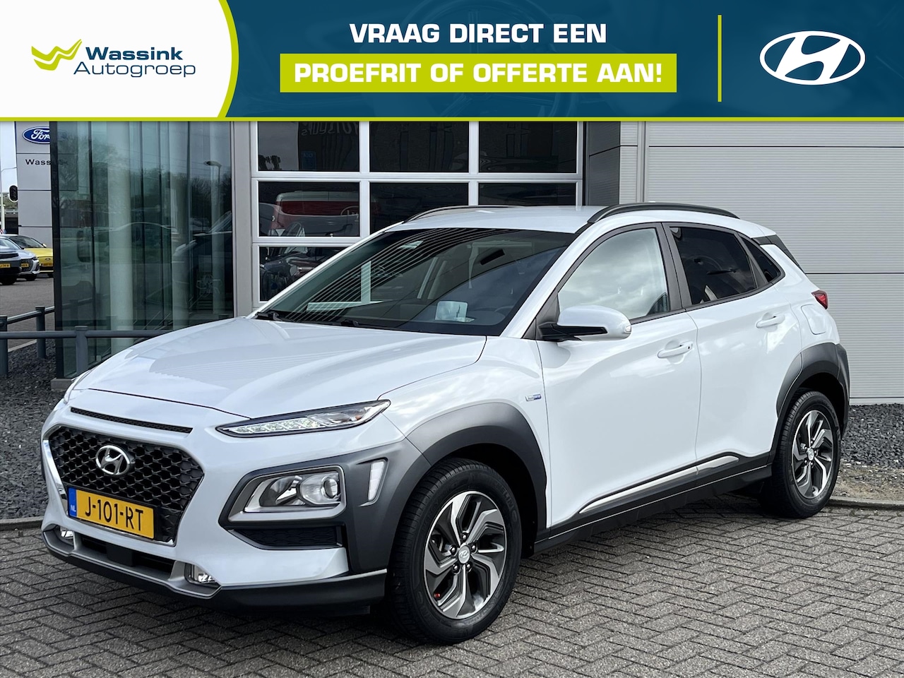 Hyundai Kona - GDI 141pk HEV 2WD Aut. Fashion | Navigatie | Klimatronic airco | Carplay | - AutoWereld.nl