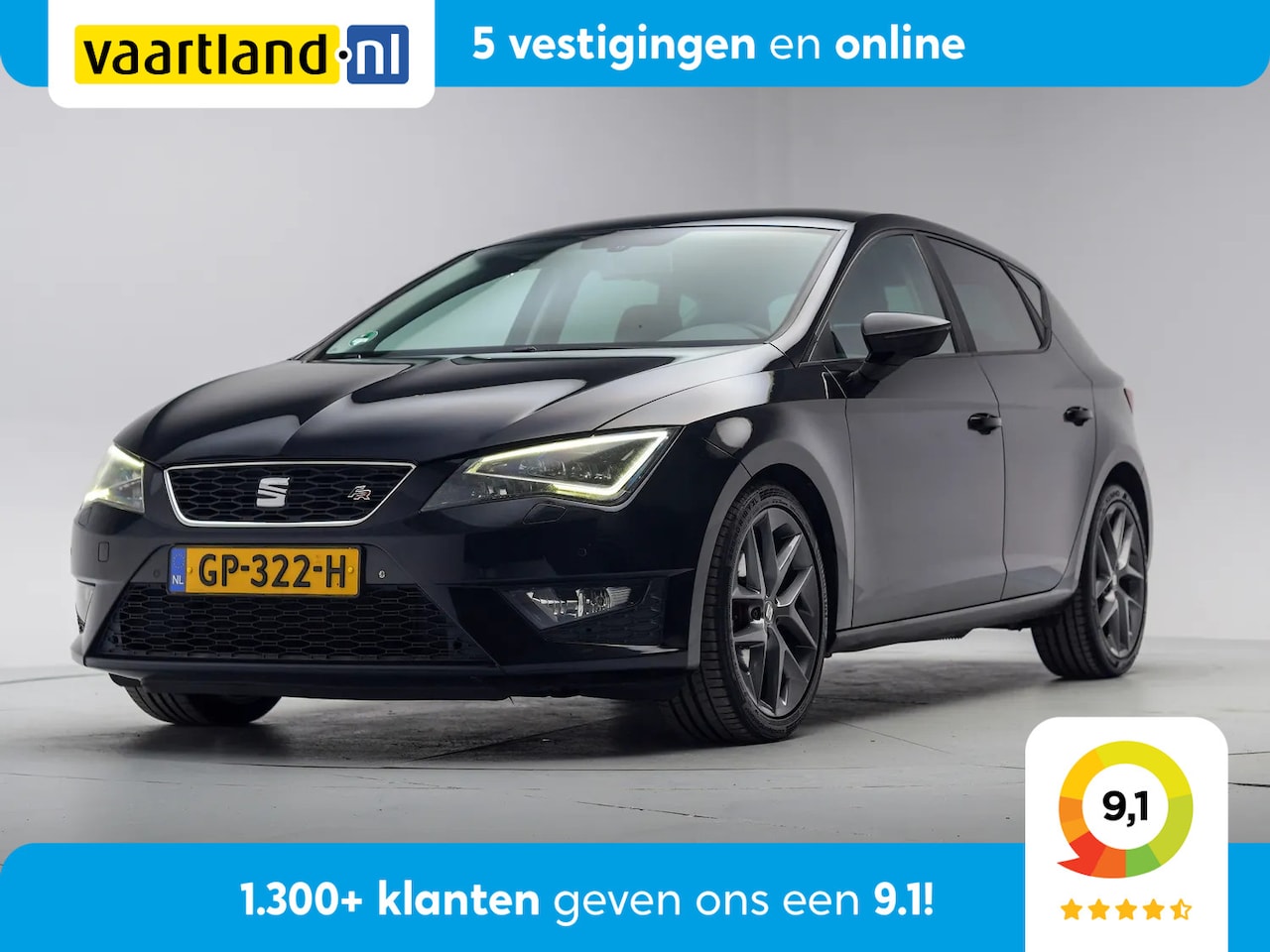 SEAT Leon - 1.4 TSI FR [ LED Navi Cruise Stoelverwarming ] - AutoWereld.nl