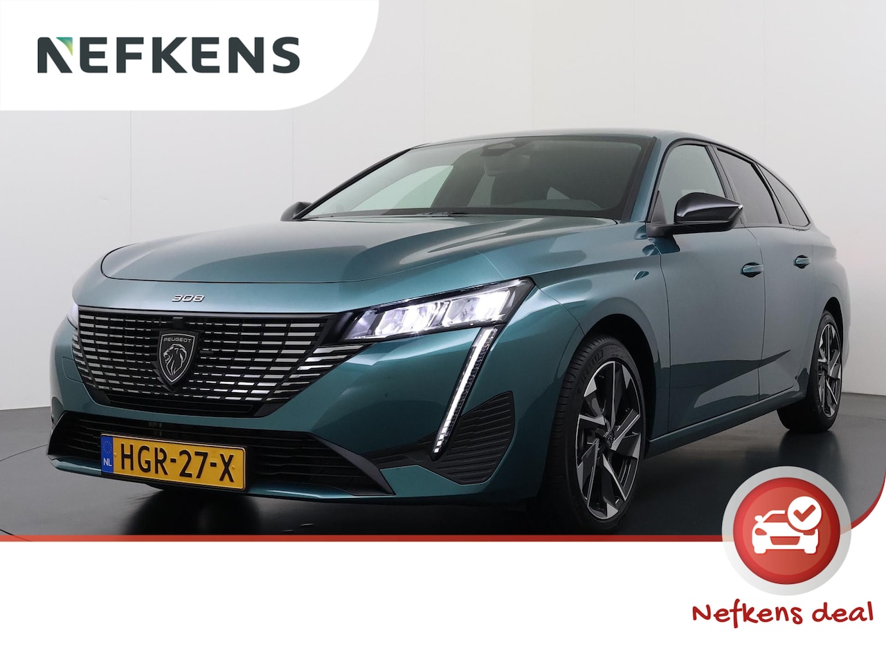 Peugeot 308 SW - 1.2 Hybrid 145pk Allure Automaat | 1e eigenaar | Navigatie | Camera achter | Cruisecontrol - AutoWereld.nl