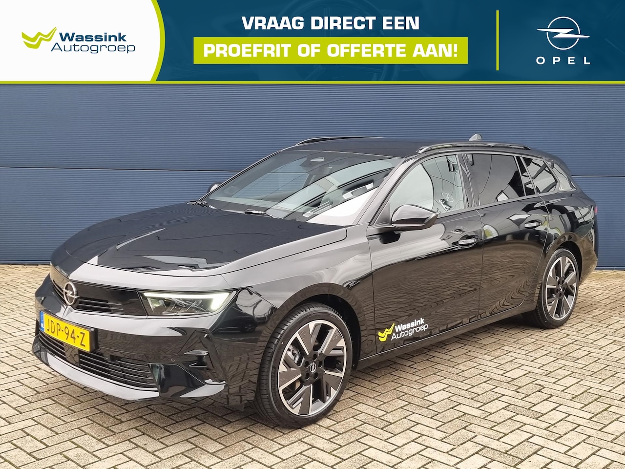 Opel Astra Sports Tourer - EV 54kWh 156pk Business Edition | Navigatie | Camera | Stoel-/Stuurverwarming | Apple Carp - AutoWereld.nl