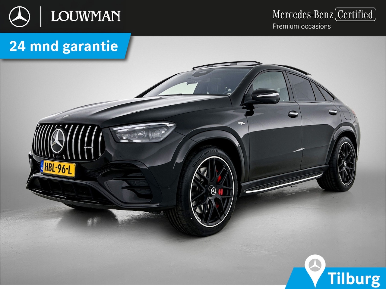 Mercedes-Benz GLE-Klasse Coupé - AMG 53 Hybrid 4MATIC+ Premium Plus Gesmede AMG velgen 22 inch.| Panoramadak| Alarm klasse - AutoWereld.nl