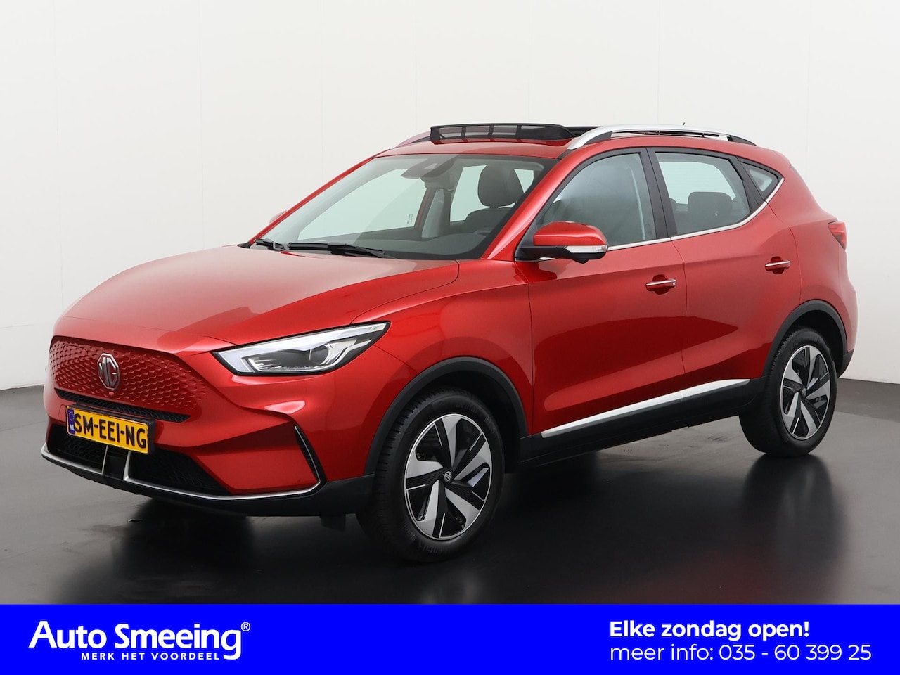MG ZS - EV Standard Range Luxury 50 kWh | Panoramadak | 360 Camera | Stoelverwarming | Zondag Open - AutoWereld.nl