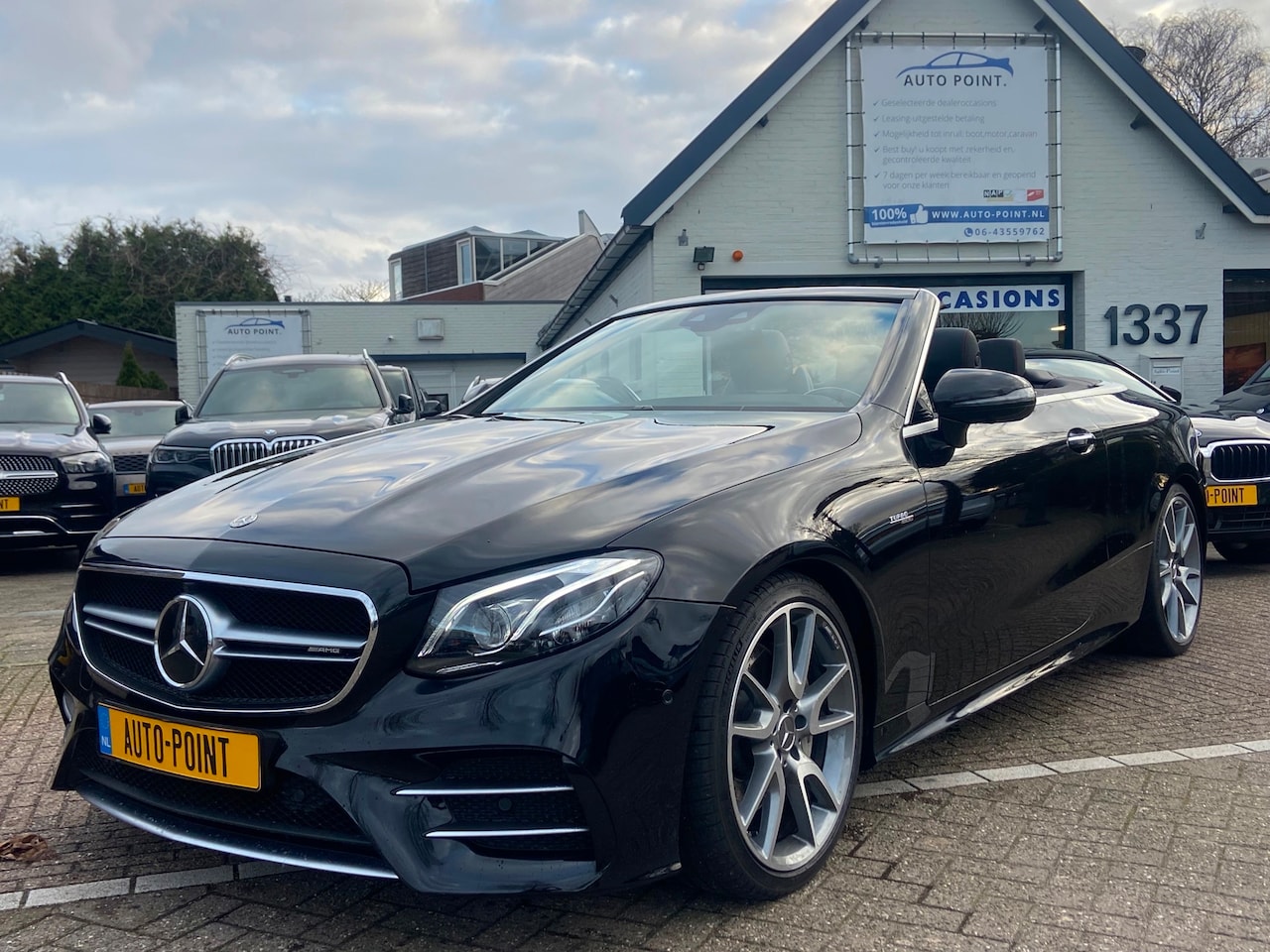 Mercedes-Benz E-klasse Cabrio - AMG 53 BITURBO 435PK 4WD/BURMESTER/AIRSCARF - AutoWereld.nl
