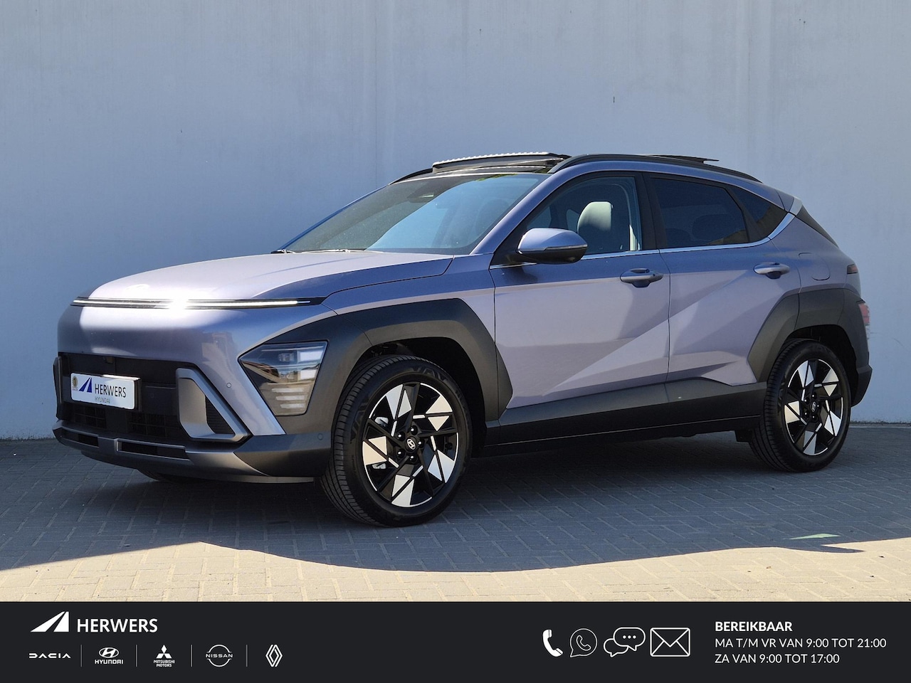 Hyundai Kona - 1.6 GDi HEV Premium Sky Automaat / Zo goed als nieuw! / Sensation Pack / Trekgewicht 1.30 - AutoWereld.nl