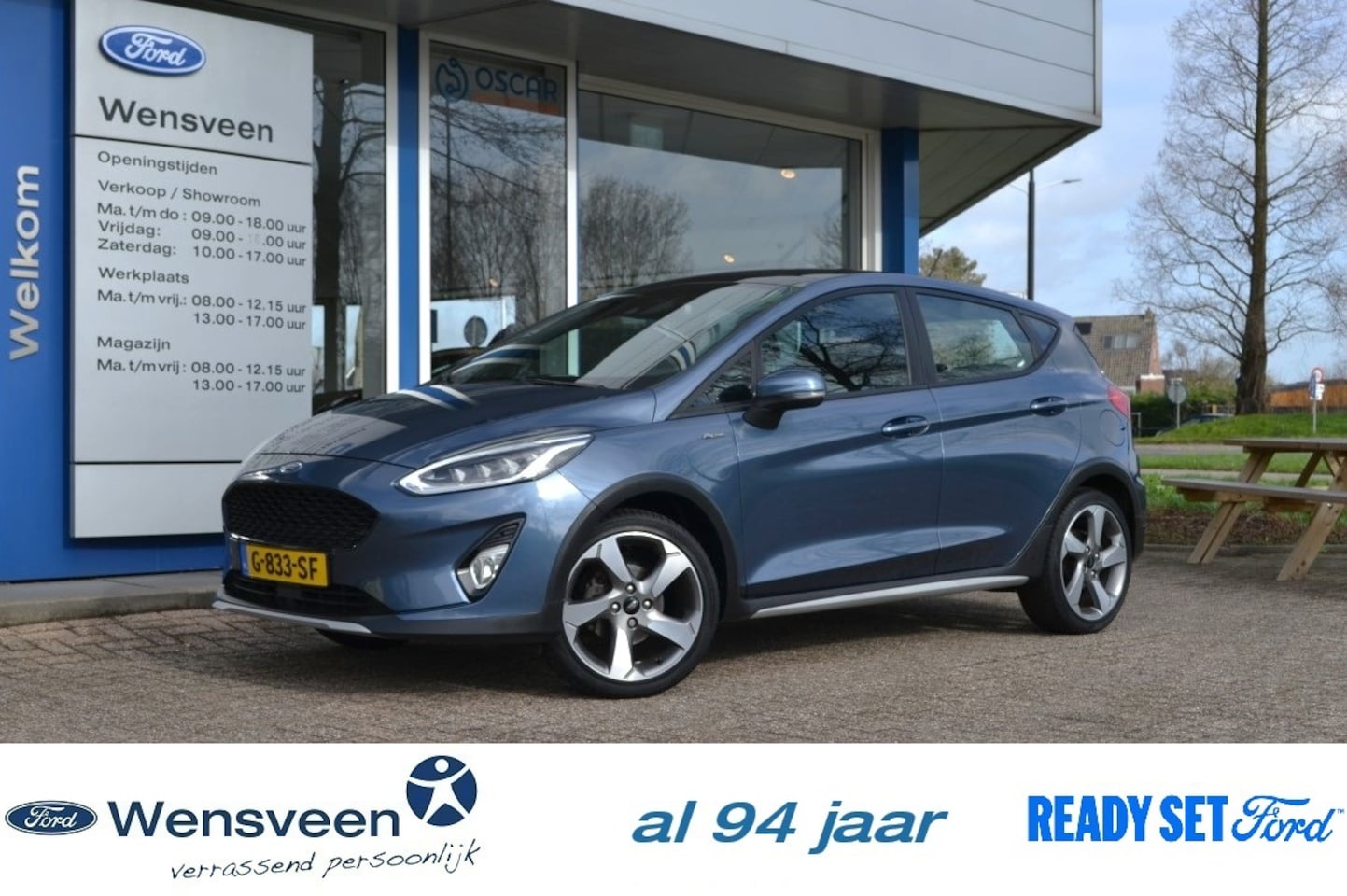 Ford Fiesta - 1.0T 140pk ECOBOOST Active | panoramadak, winter pack - AutoWereld.nl