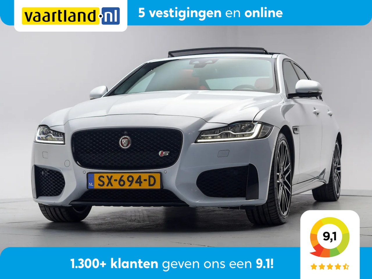 Jaguar XF - 3.0 S 381pk [ Schuifdak Xenon Leer Camera Leer ] - AutoWereld.nl