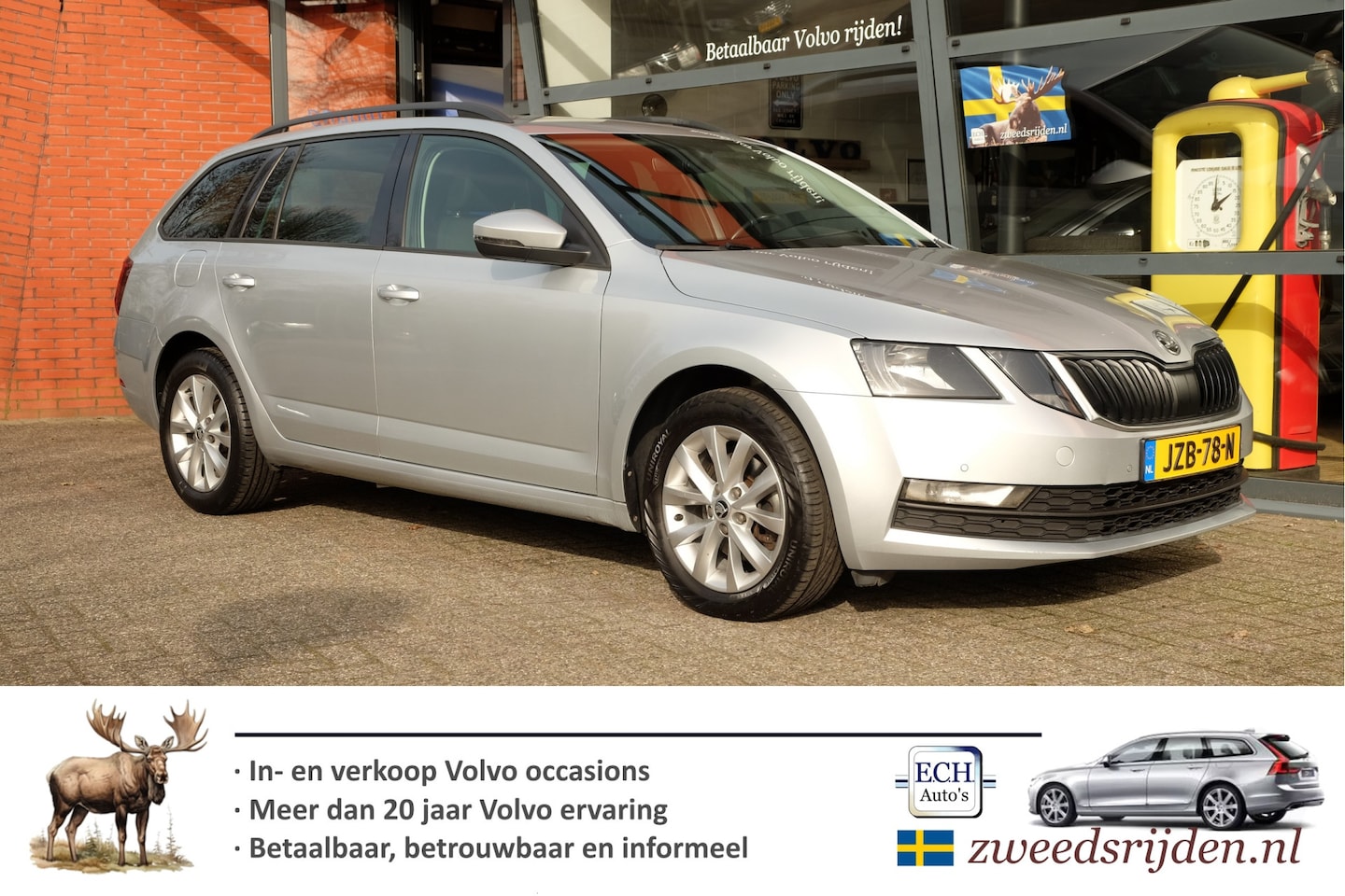 Skoda Octavia Combi - 2.0 TDI 150 pk Multimedia Systeem, Nieuwe distr. riem, Trekhaak - AutoWereld.nl
