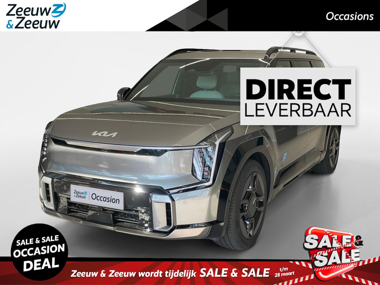 Kia EV9 - GT-Line AWD 99.8 kWh | Climate Control | Cruise Control | 7-Zits | Stoelverwarming | Panor - AutoWereld.nl