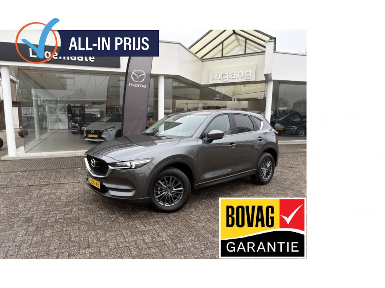 Mazda CX-5 - 2.0 SAG 165 Bus.Comf. 100% dealeronderouden BOVAG garantie Leer - AutoWereld.nl