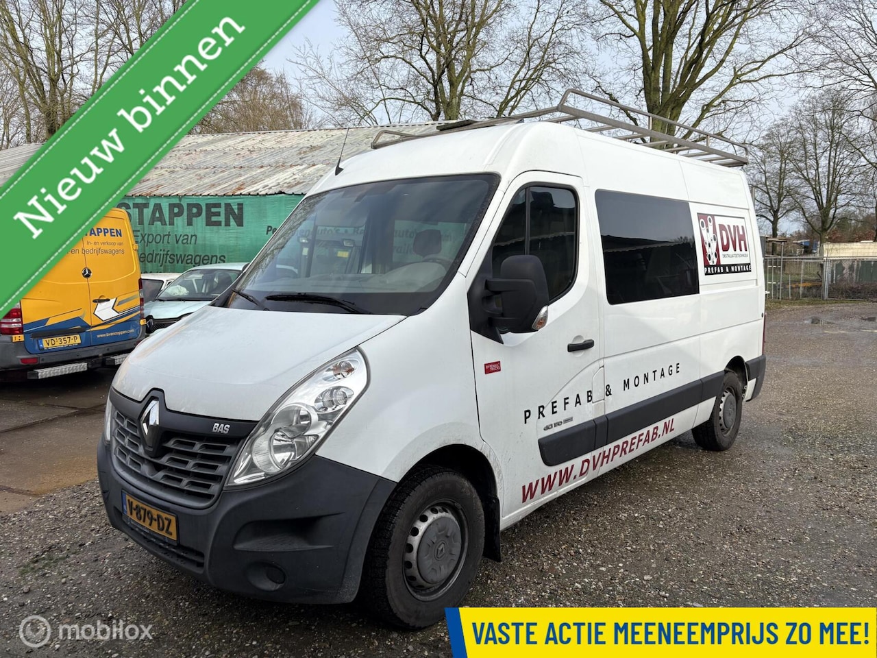 Renault Master - bestel T33 2.3 dCi L2H2 D.C. Energy DUBBELE CABINE MOTOR SCHADE ! - AutoWereld.nl