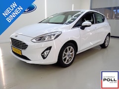 Ford Fiesta - 125pk EcoBoost Hybrid Titanium Climat Cruise Parkeersensoren 12.000km Dealeronderhouden