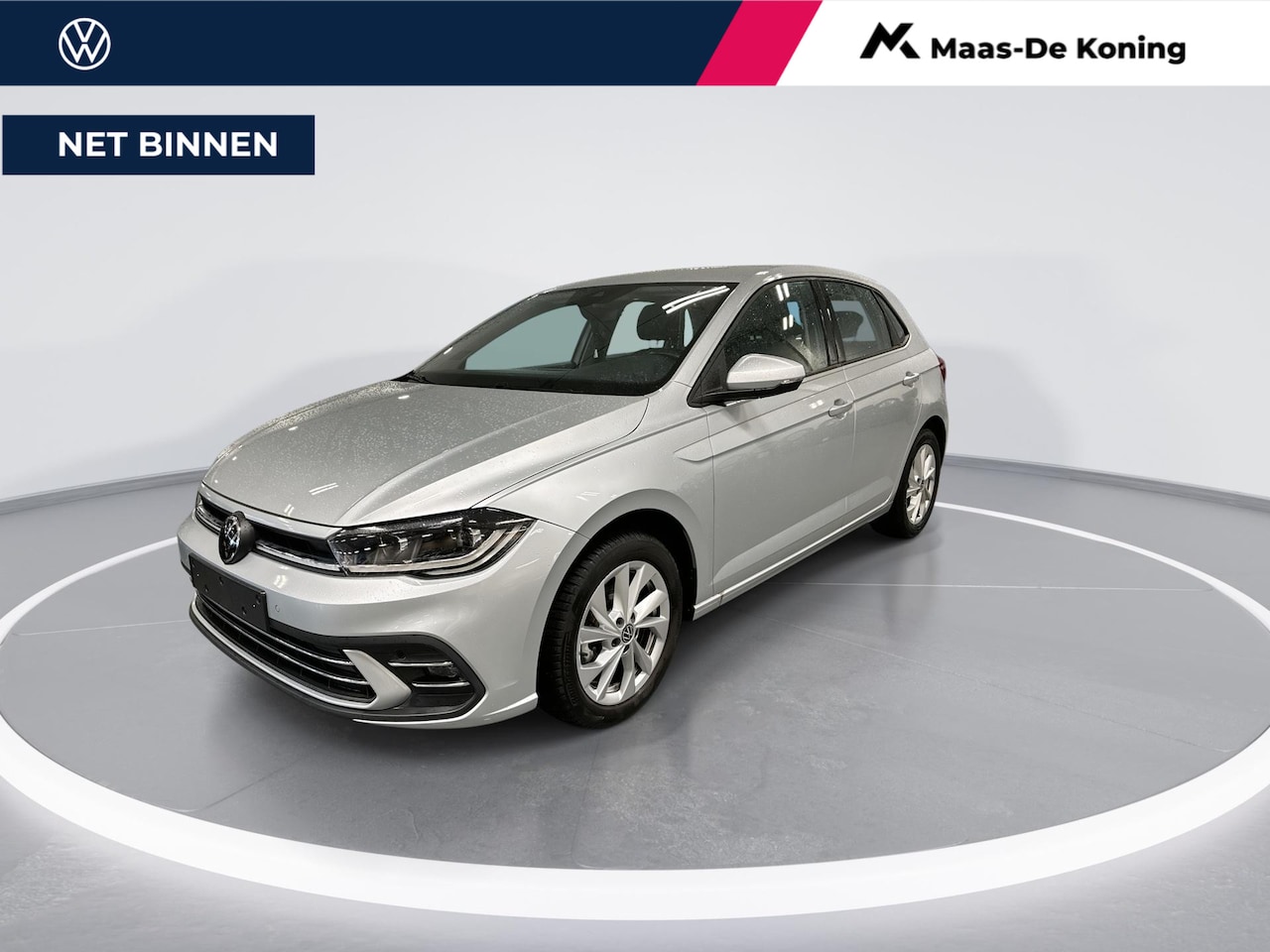 Volkswagen Polo - 1.0 TSI 110pk DSG Style · Camera · Matrix LED · Stoelverwarming · ACC · Apple/Android Car - AutoWereld.nl
