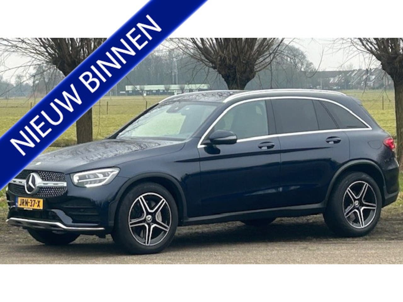 Mercedes-Benz GLC-klasse - 200 4MATIC AMG-LINE 1E EIGENAAR!! NAVIGATIE, APPLE CARPLAY, DAB RADIO, COGNAC LEER, STOELV - AutoWereld.nl