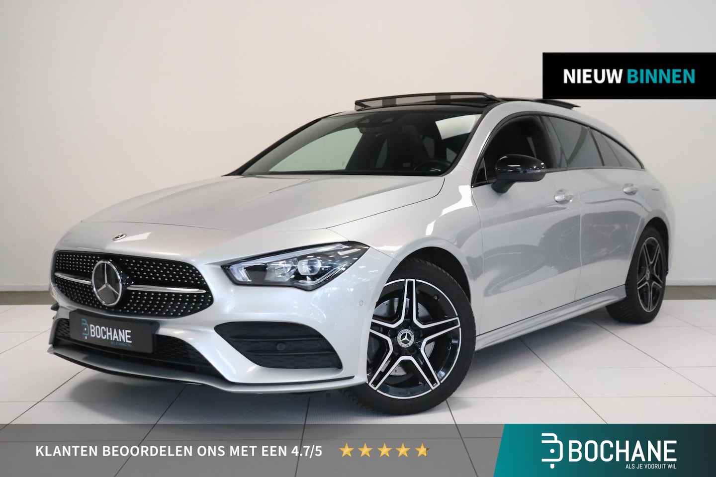 Mercedes-Benz CLA-klasse Shooting Brake - 250 e Business Solution AMG Limited | Panoramadak | Adaptieve Cruise | Camera | SoH 97,8% - AutoWereld.nl