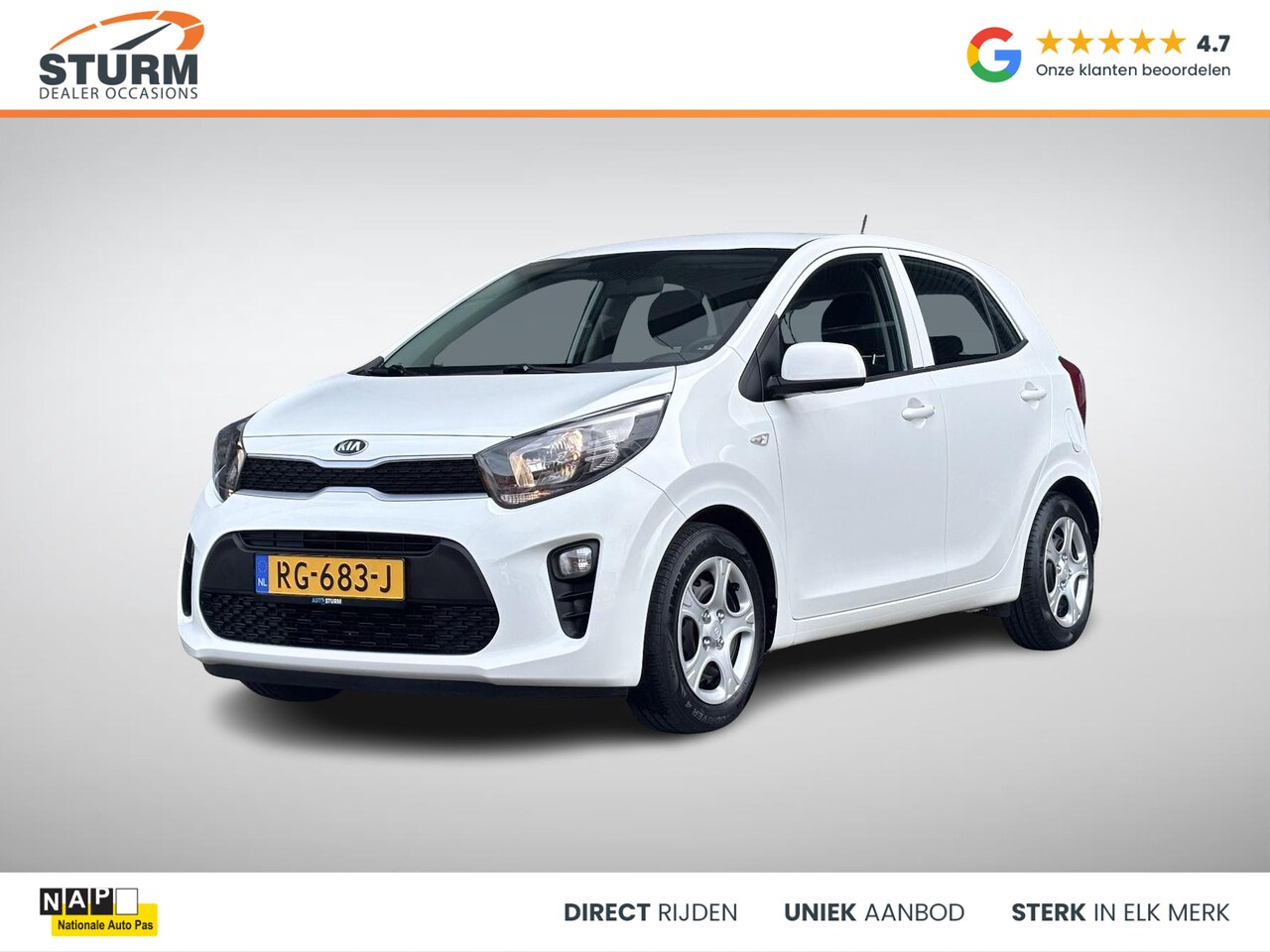 Kia Picanto - 1.0 CVVT EconomyPlusLine 1.0 CVVT EconomyPlusLine - AutoWereld.nl