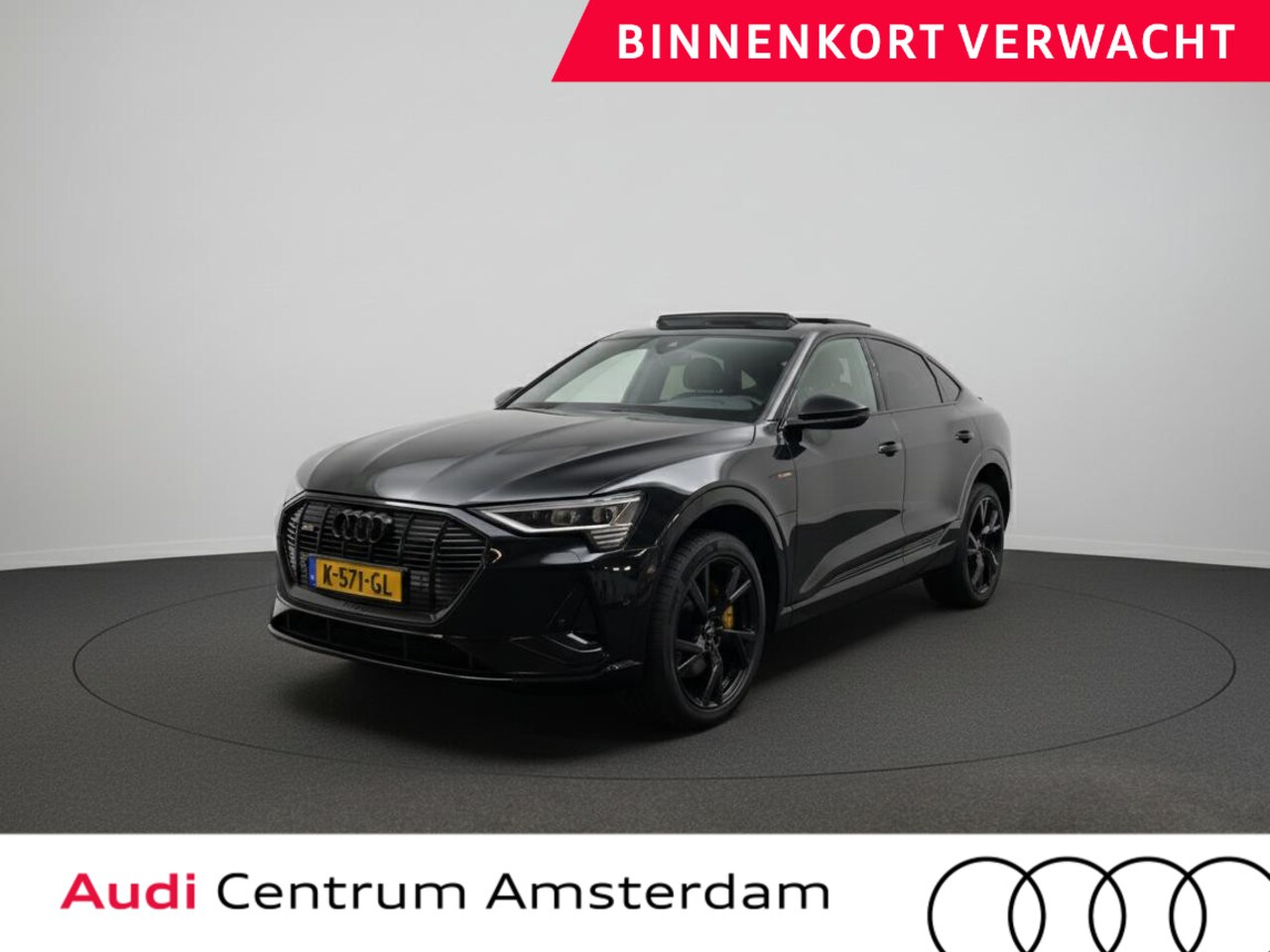 Audi e-tron Sportback - 55 quattro S edition 95 kWh 408 pk | Navigatie | Panoramadak | Parkeersensoren | Achteruit - AutoWereld.nl