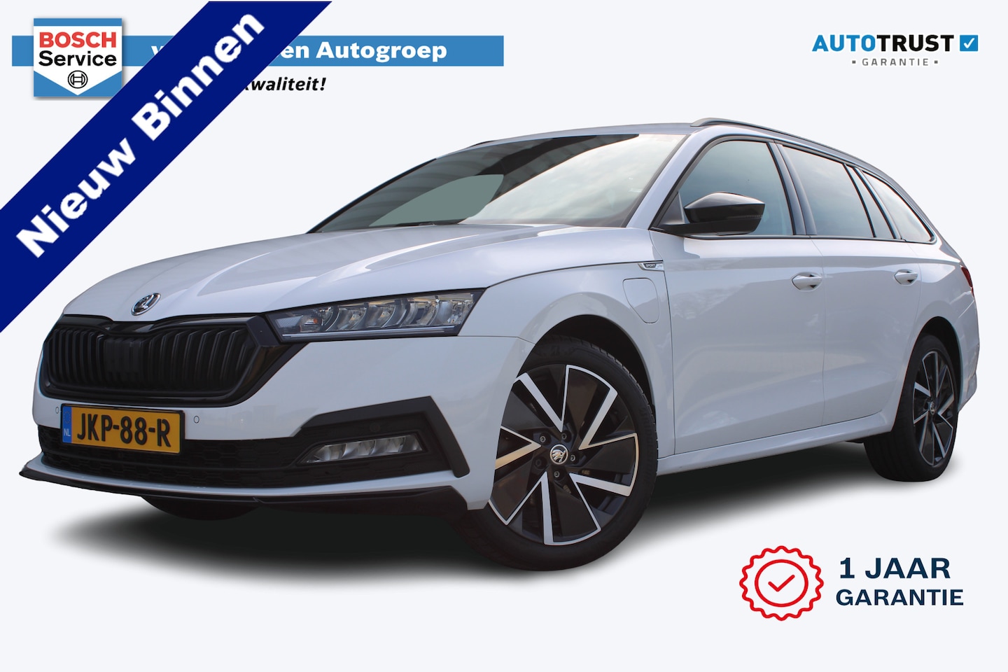 Skoda Octavia Combi - 1.4 TSI iV PHEV Sportline Business | Incl. 12 maanden garantie | Cruise control | Schuif/k - AutoWereld.nl