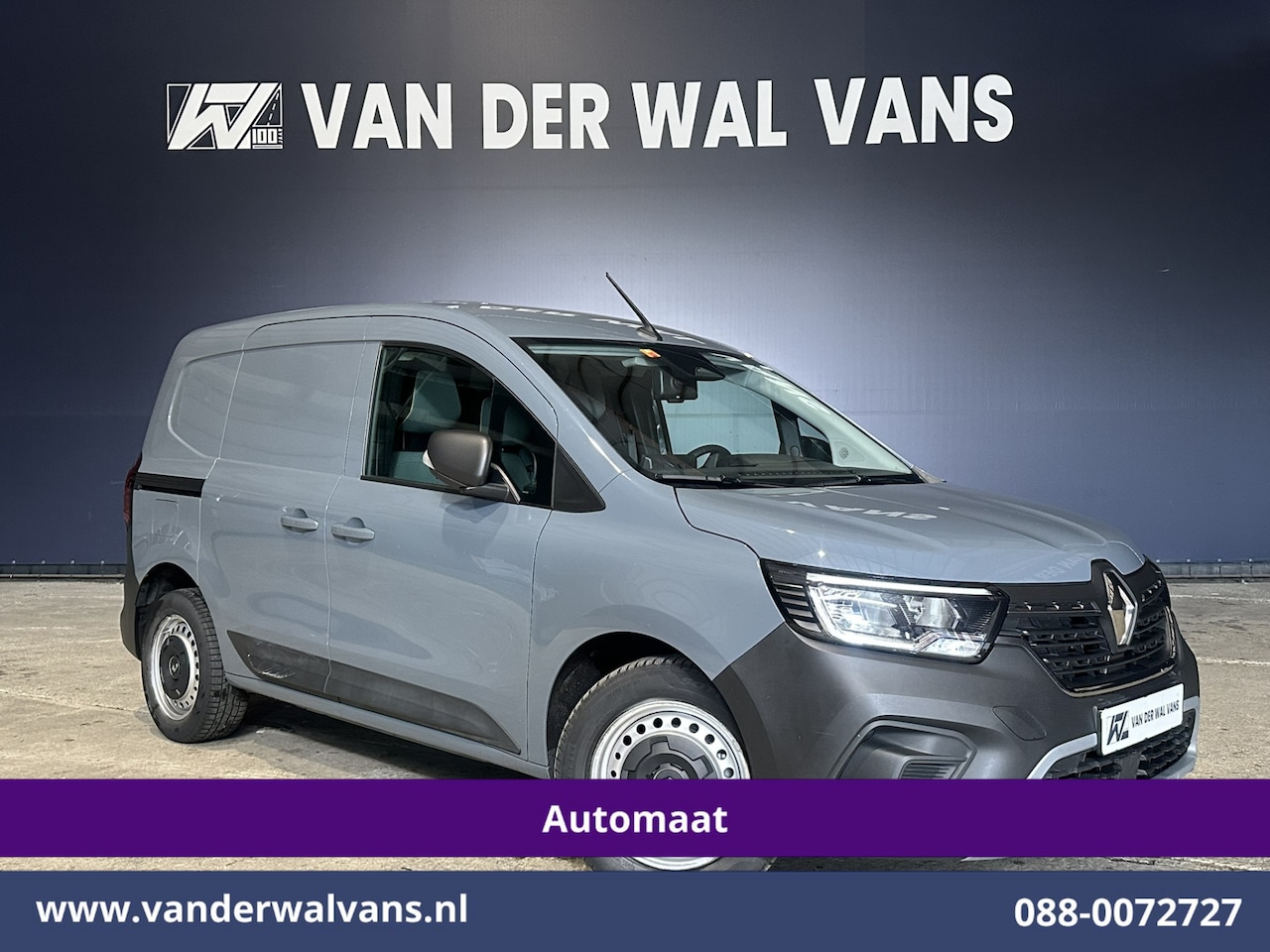 Renault Kangoo - 1.3 TCe 131pk Automaat Benzine motor L1H1 Euro6 Airco | 3-Zits | 2x Zijdeur | LED | Camera - AutoWereld.nl