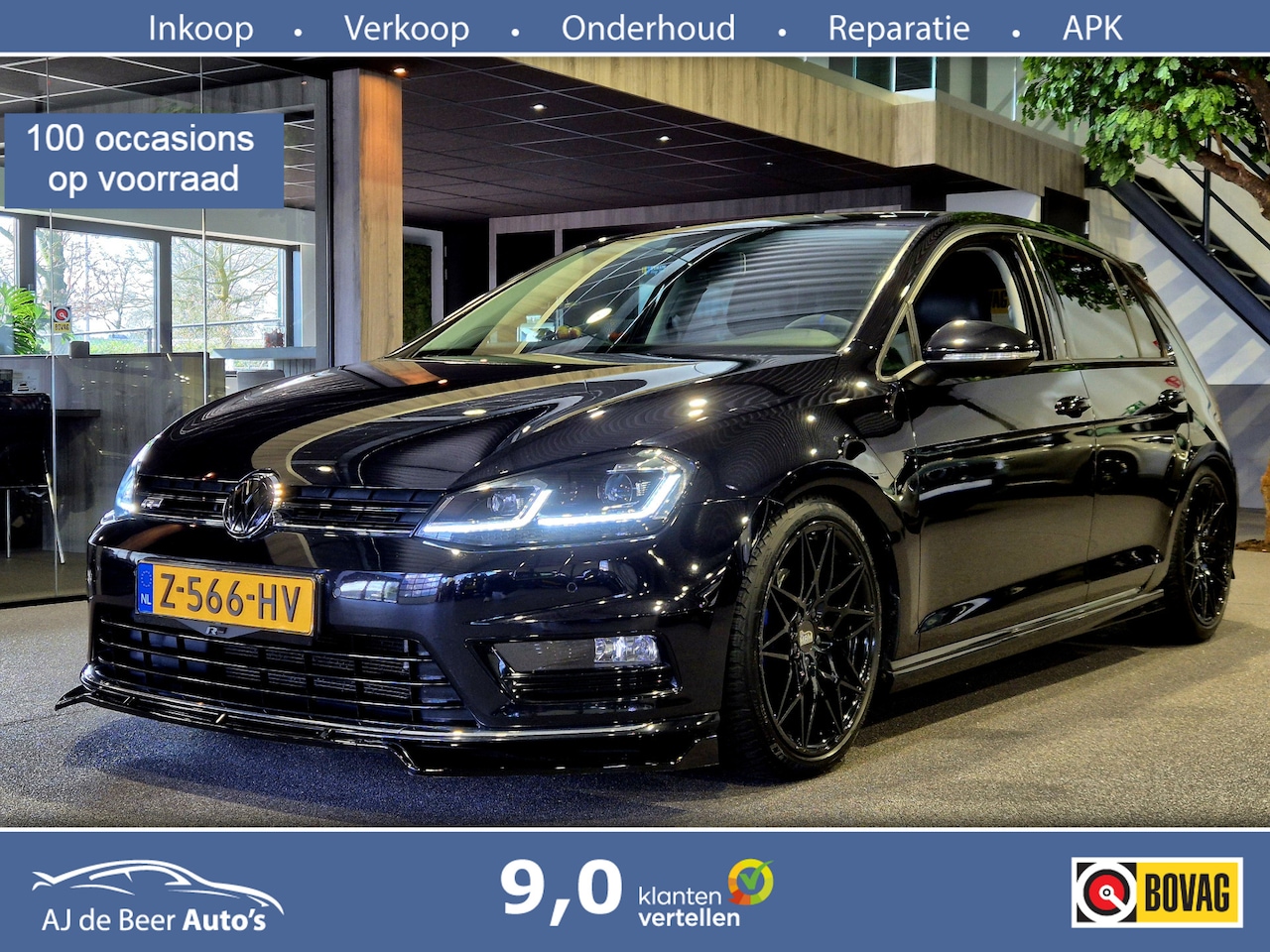 Volkswagen Golf - 1.4 TSI ACT Connected Series LED | Half leer | Clima | Navi - AutoWereld.nl