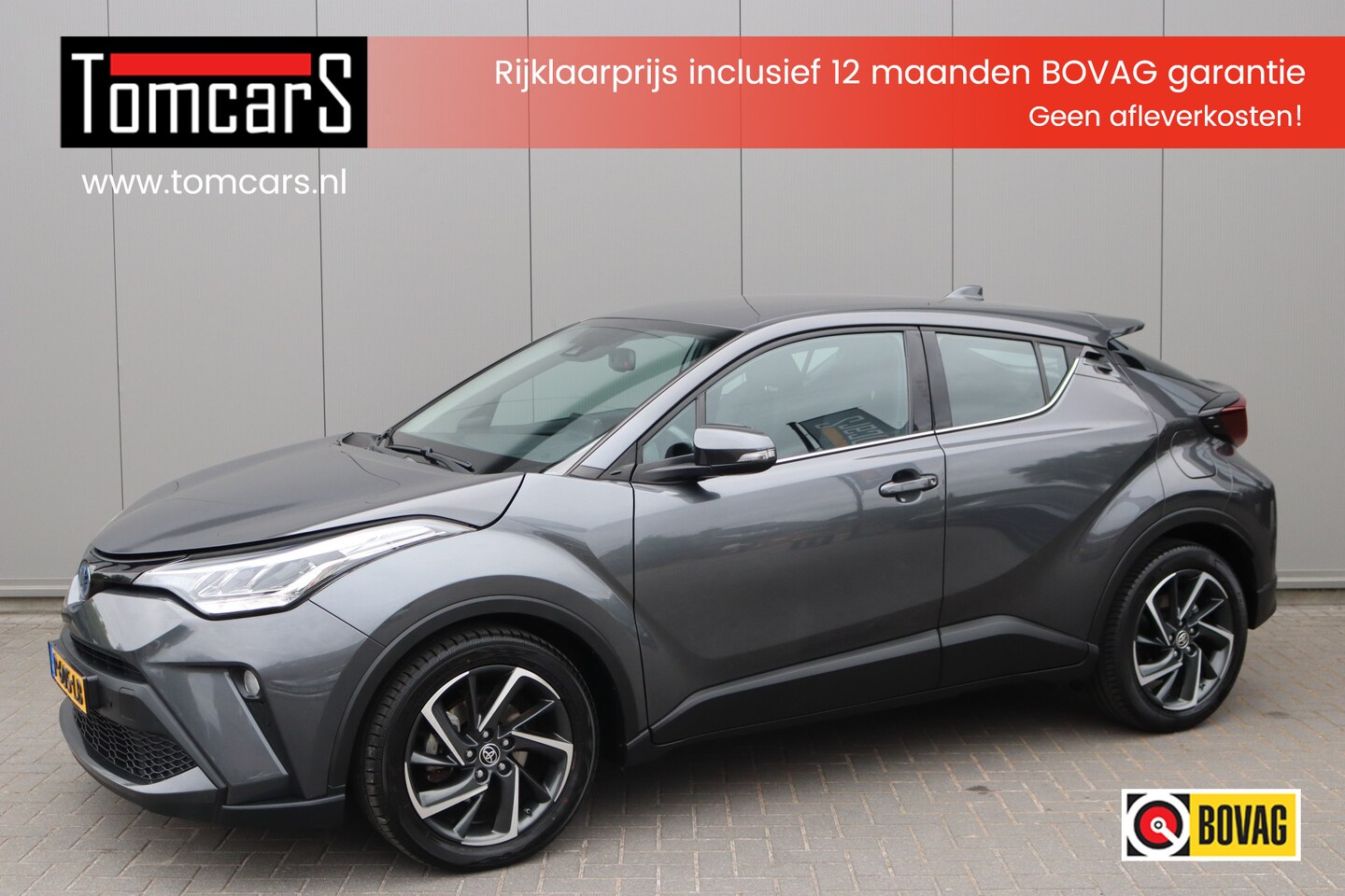 Toyota C-HR - 1.8 Hybrid Automaat Dynamic Carplay-android/Camera/Parkeerhulp/Adapt.-cruise/Keyfree - AutoWereld.nl