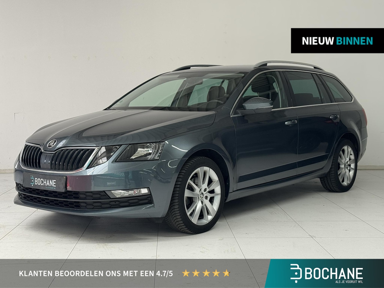 Skoda Octavia Combi - 1.5 TSI Greentech Sport Business | Navigatie | Parkeersensoren | Trekhaak | Stoelverwarmin - AutoWereld.nl