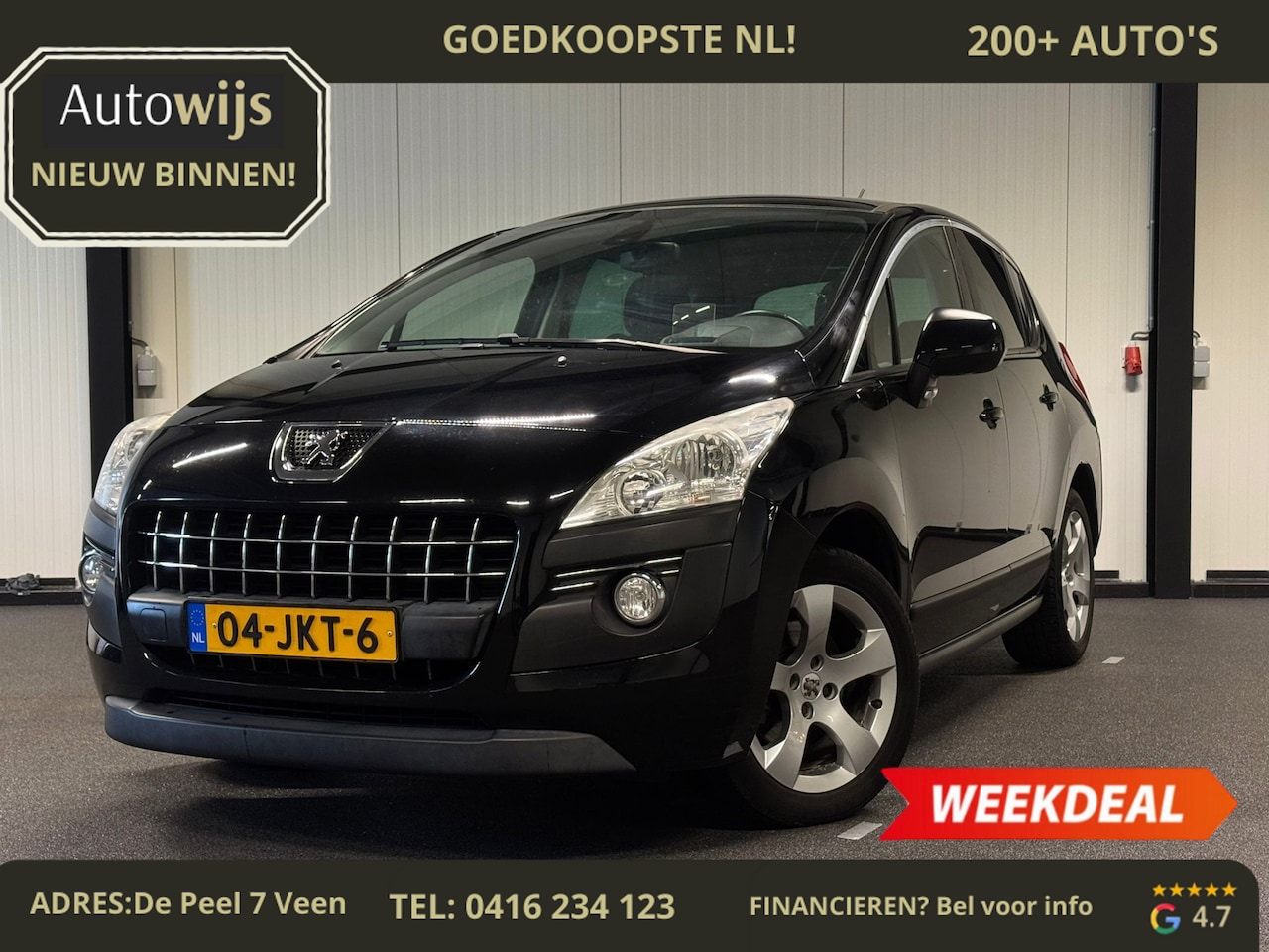 Peugeot 3008 - 1.6 THP Première|PANO|TREKHAAK|CRUISE|NL AUTO| - AutoWereld.nl