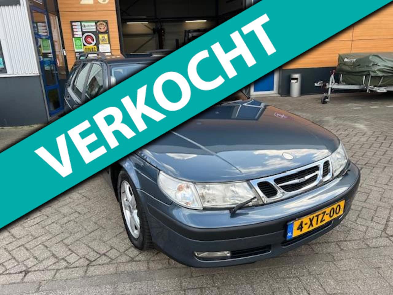 Saab 9-5 Estate - nieuwe apk beurt compleet gepoetst gereinigd cilinderkop gereviseerd 10 jaar bij ons in on - AutoWereld.nl