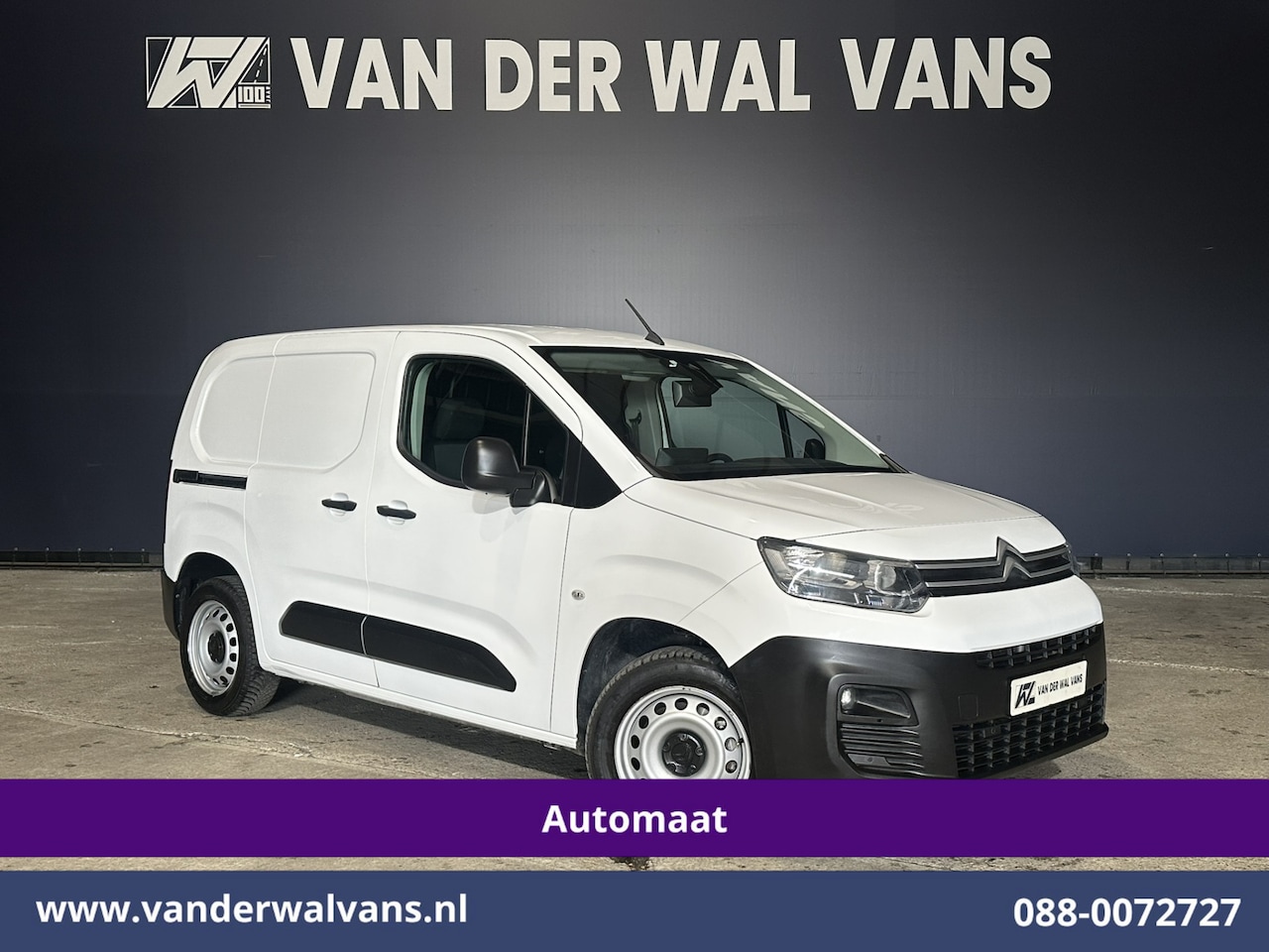 Citroën Berlingo - 1.5 BlueHDI 131pk Automaat L1H1 Euro6 Airco | 2x Zijdeur | Camera | Navigatie | Apple Carp - AutoWereld.nl
