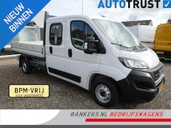 Fiat Ducato - 2.2 MultiJet 140PK, L3, Pickup, Dubbel cabine, Airco, Laadbak L*B*H = 290*205*40