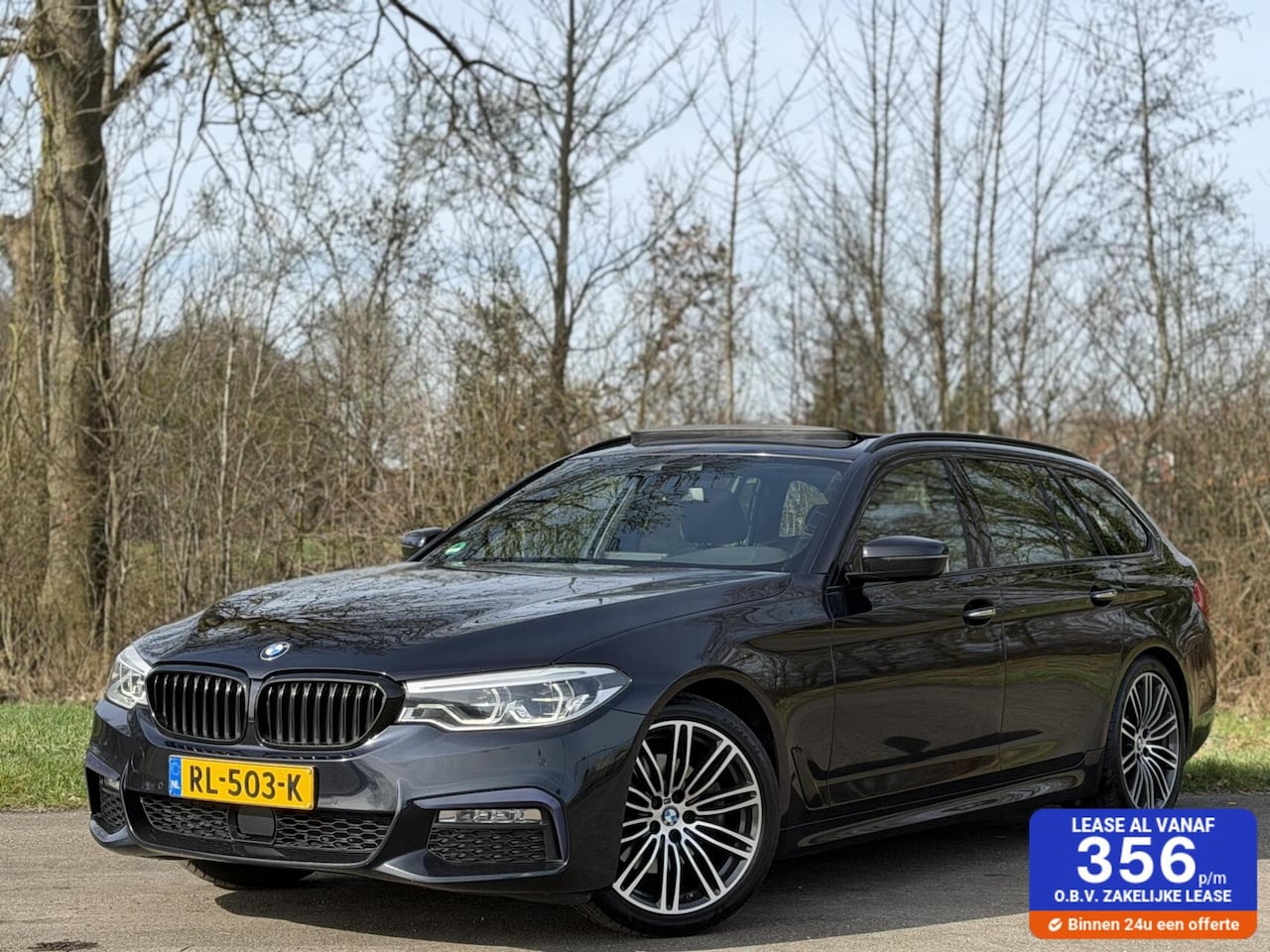 BMW 5-serie Touring - 520d High Executive M-Sport/Led/Virtual - AutoWereld.nl