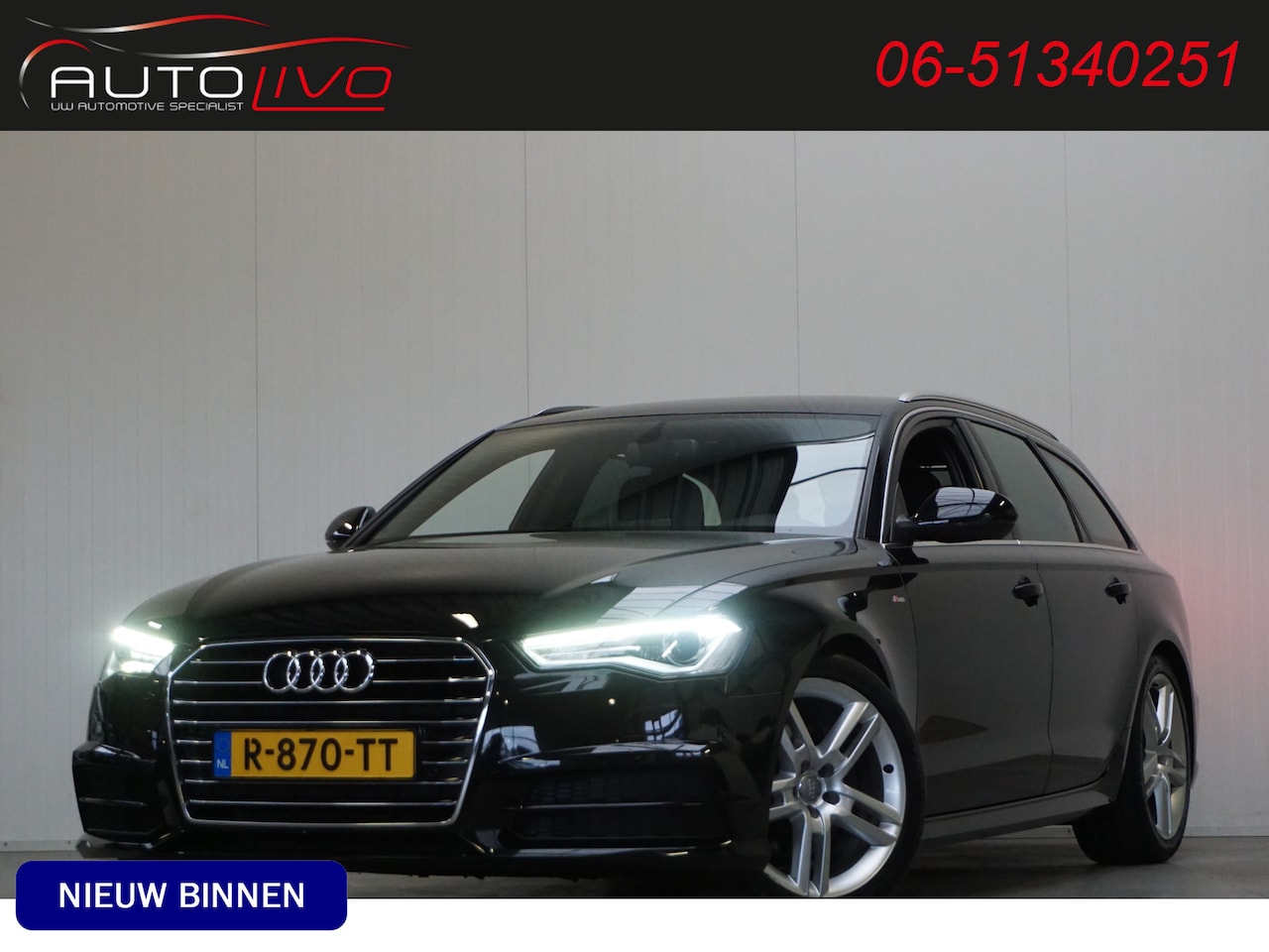 Audi A6 Avant - 1.8 TFSI ultra S line Edition 190 PK! LUXE! SUPER NETJES! - AutoWereld.nl