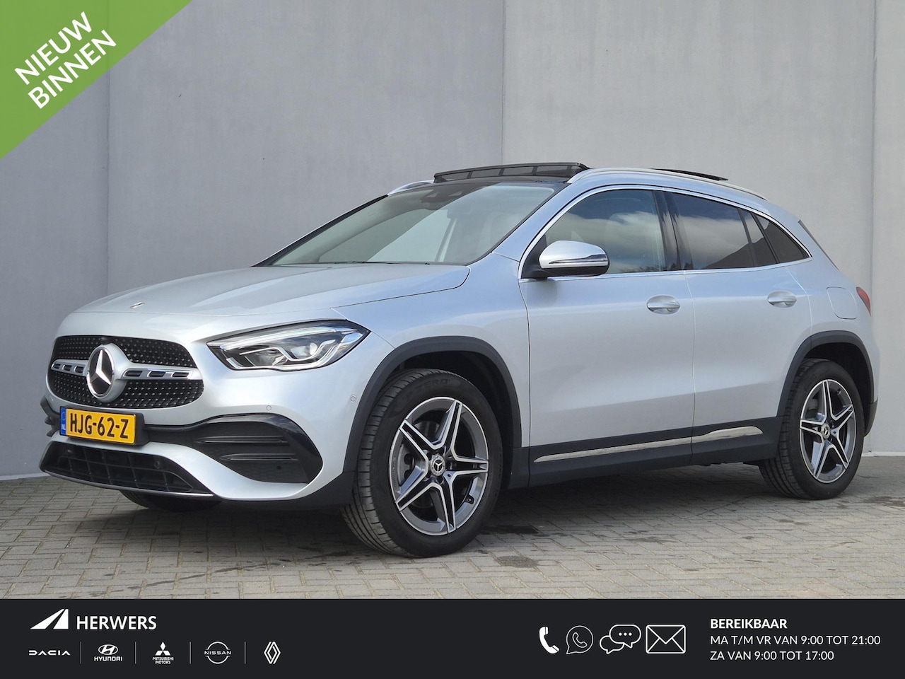 Mercedes-Benz GLA-Klasse - 250 e AMG Line Automaat / Dealer onderhouden / Glazen schuif- en kanteldak / Trekgewicht 1 - AutoWereld.nl