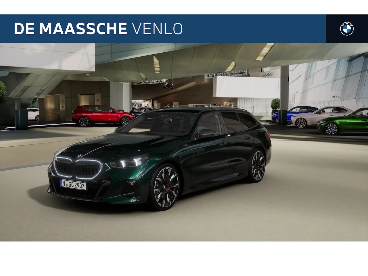 BMW 5-serie Touring - 530e M Sport Automaat / Panoramadak / Trekhaak / Bowers & Wilkins / M Multifunctionele Sto - AutoWereld.nl