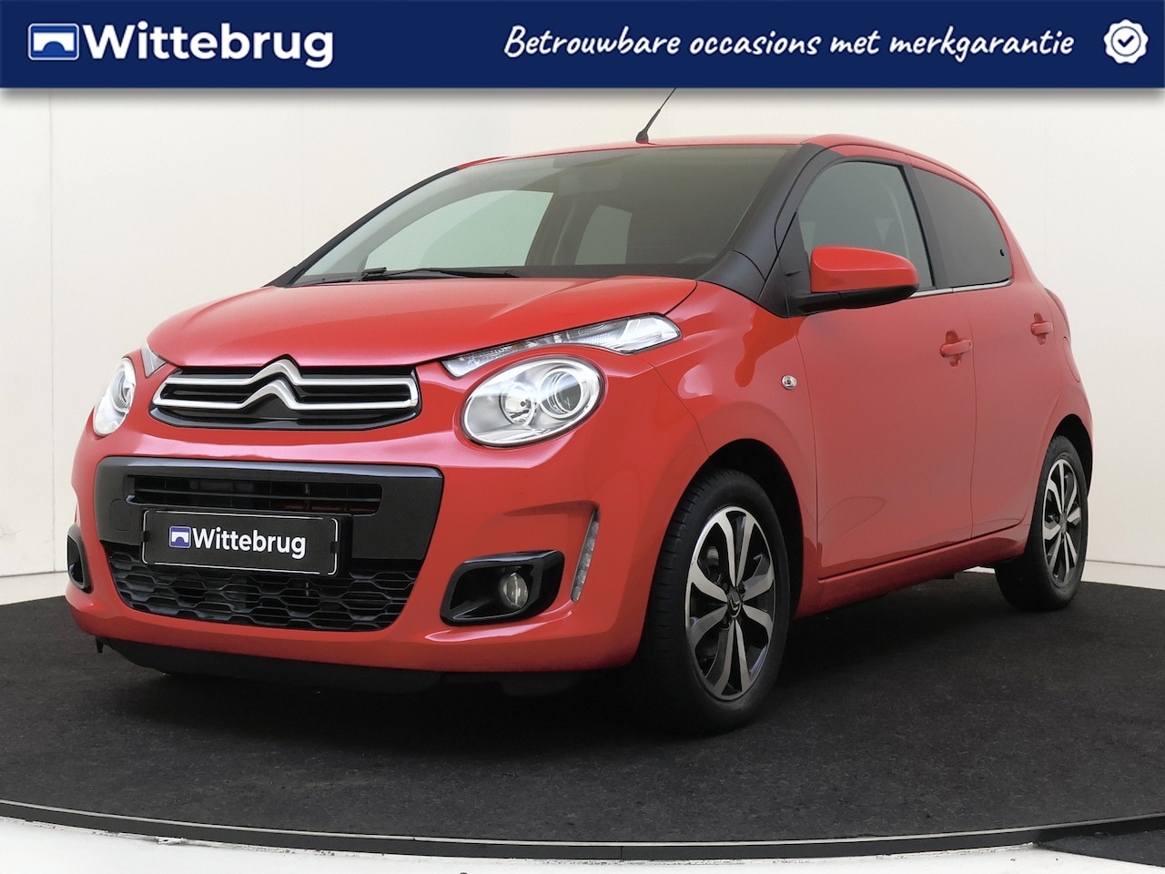 Citroën C1 - 1.0 VTi Shine I 2DIN SCHERM I ACHTERUITRIJCAMERA I ACHTER SENSOREN I 5 DEUREN I L.M. VELGE - AutoWereld.nl