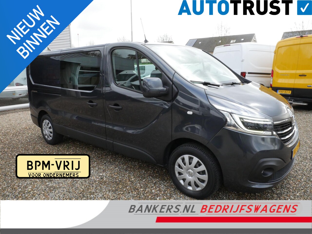 Renault Trafic - 2.0 dCi 120PK, L2H1, Dubbel cabine, Airco - AutoWereld.nl
