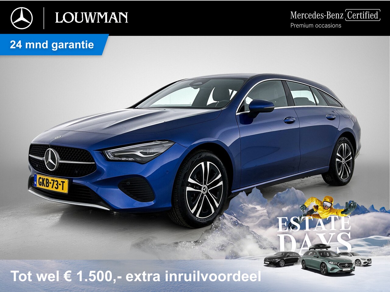 Mercedes-Benz CLA-klasse Shooting Brake - 250 e Star Edition Trekhaak | Ledkoplampen | Distronic | Parkeerpakket met achteruitrijcam - AutoWereld.nl