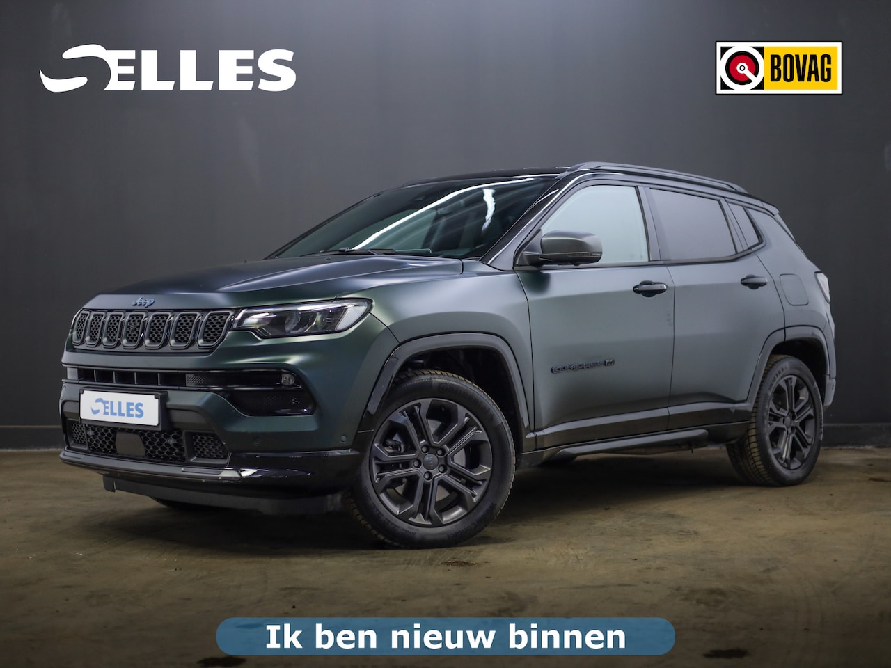 Jeep Compass - 4xe 190 Plug-in Hybrid Electric Limited 80th Anniversary | Speciale Uitvoering | 360 Camer - AutoWereld.nl
