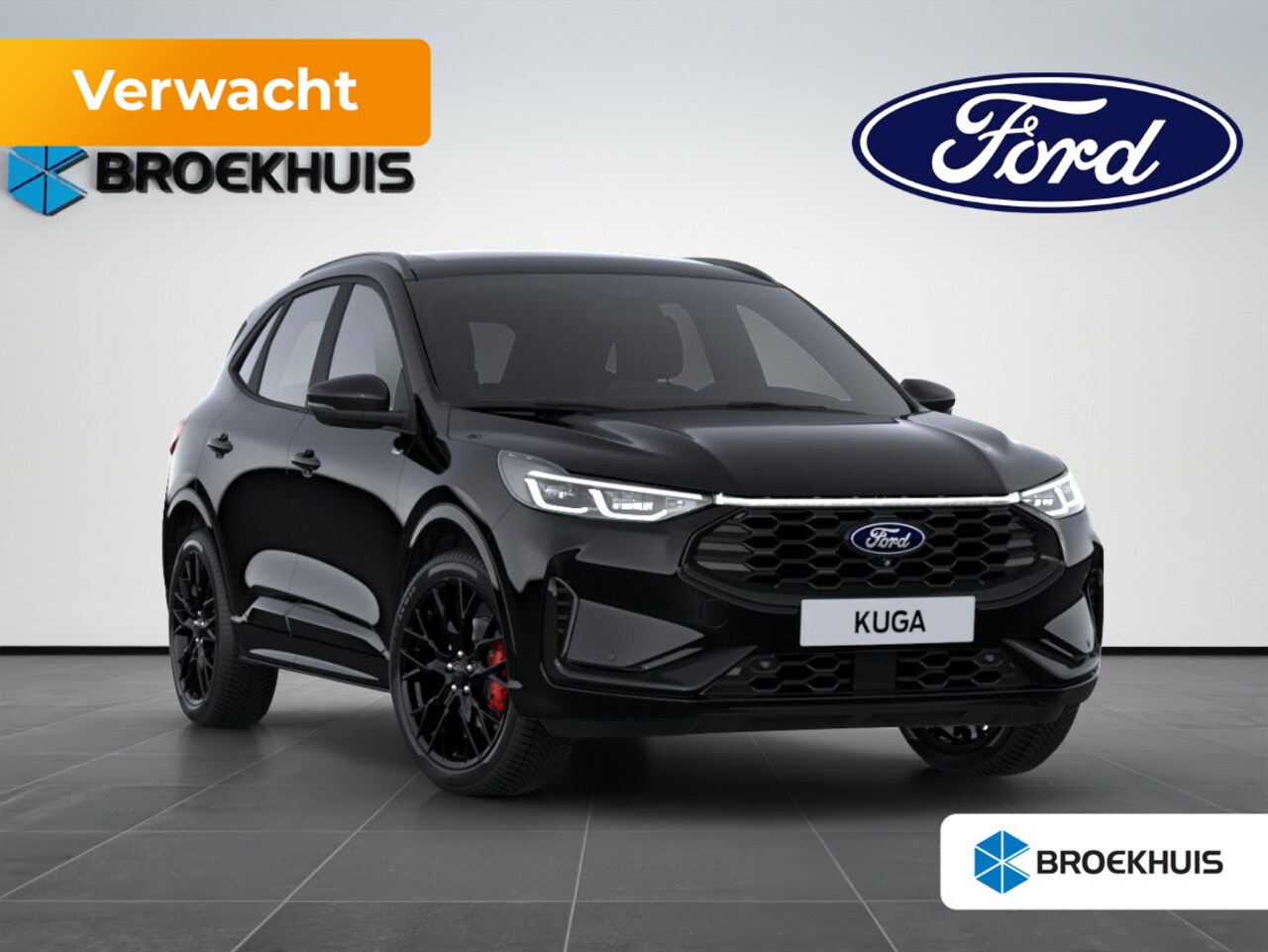 Ford Kuga - 2.5 PHEV ST-Line X 243pk | Black Pack | Wegklapbare Trekhaak | Winterpack | Panoramdak | A - AutoWereld.nl
