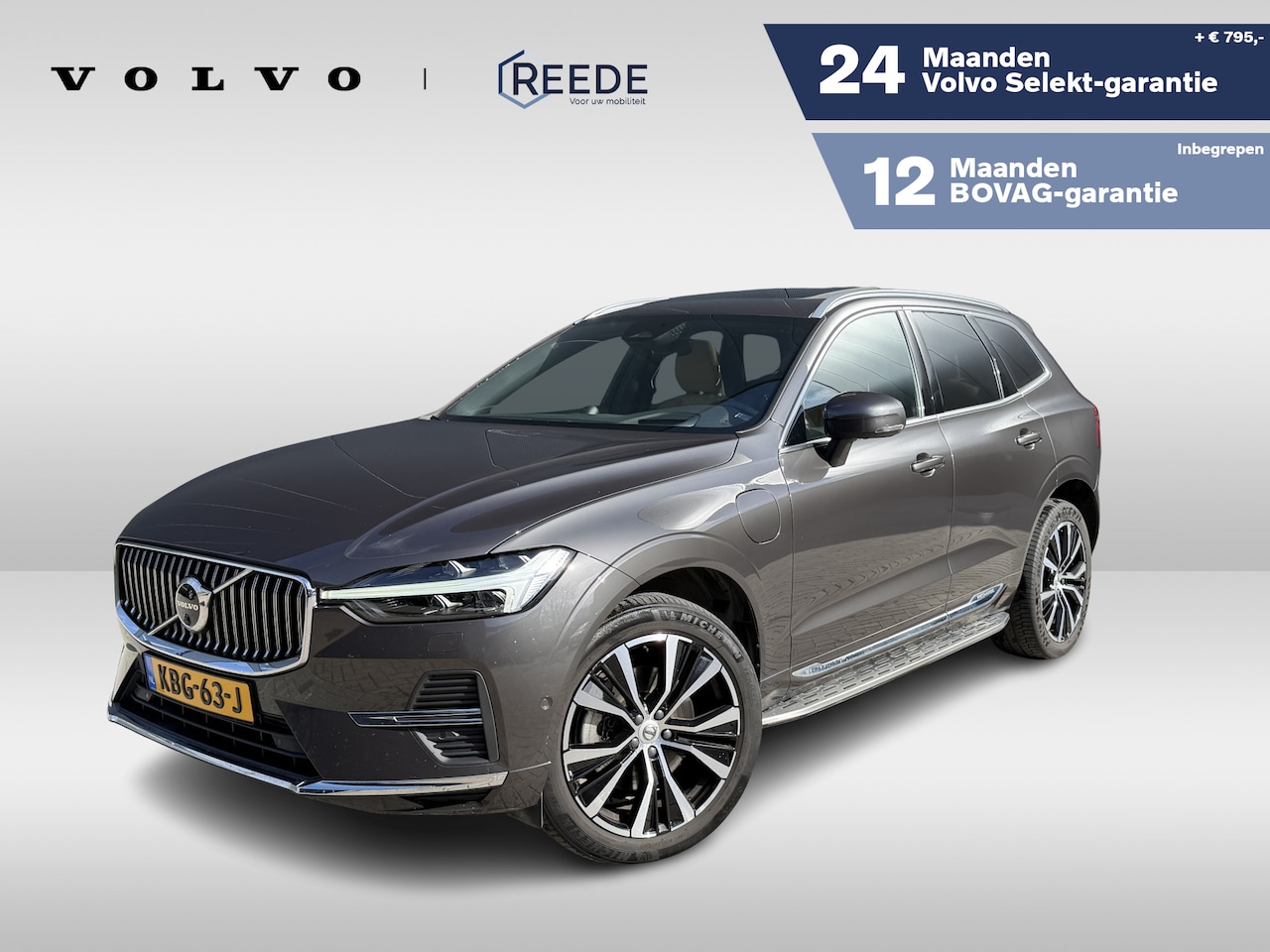 Volvo XC60 - 2.0 T8 Plug-in hybrid AWD Ultimate Bright | Luchtvering | Bowers & Wilkins Audio | Massage - AutoWereld.nl