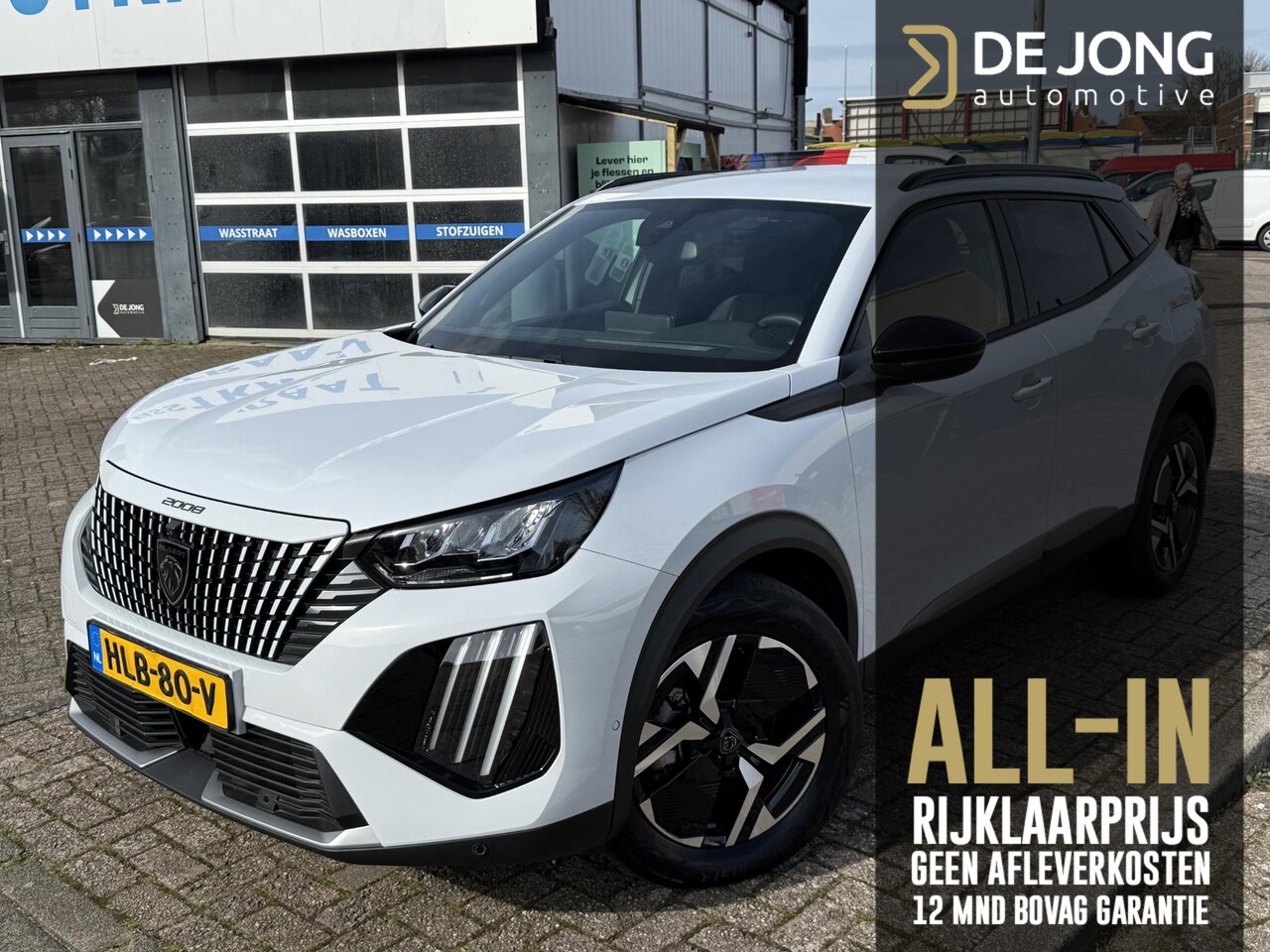 Peugeot 2008 - 1.2 Hybrid 145 Allure ALL INRIJKLAARPRIJS/Navi/Camera/keyless/Cruise Controle adaptief/ - AutoWereld.nl