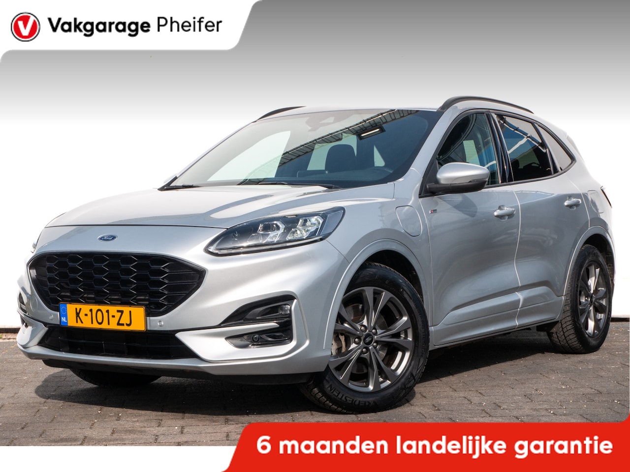 Ford Kuga - 2.5 PHEV ST-Line Trekhaak/ B&O audio/ Pdc/ Carplay/ DAB/ Half lederen int. - AutoWereld.nl