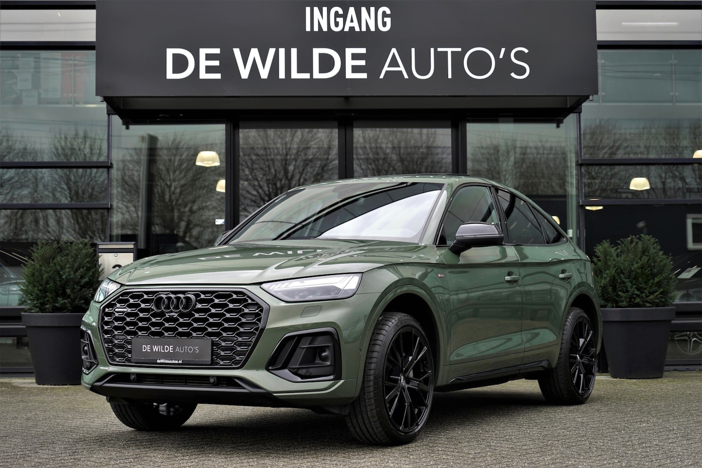 Audi Q5 Sportback - 50 TFSI e S-line Pano Trekhaak Head-up Elektr-stoel Camera - AutoWereld.nl